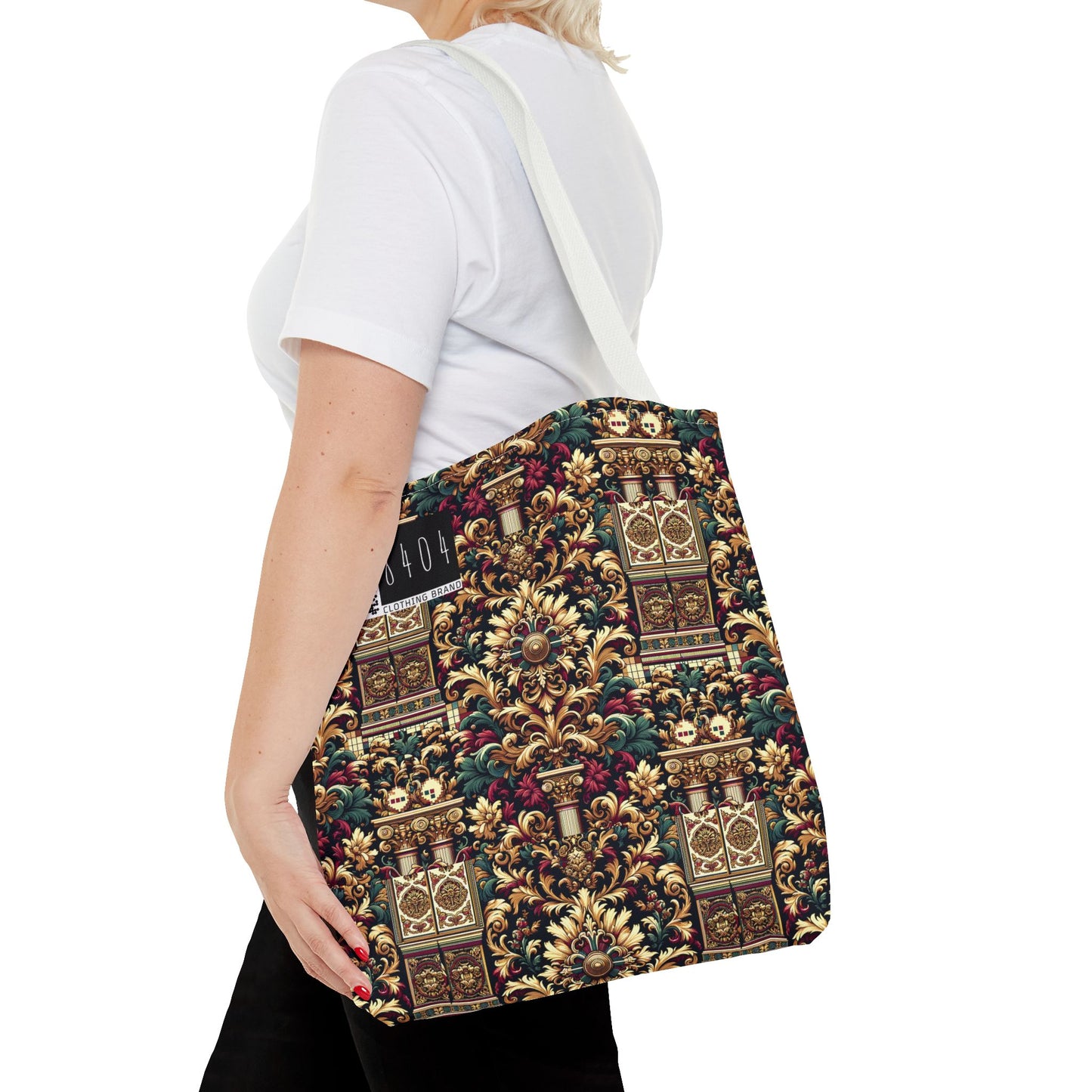 Digital Renaissance Modern Baroque Fusion Tote Bag - 8404 Design-57