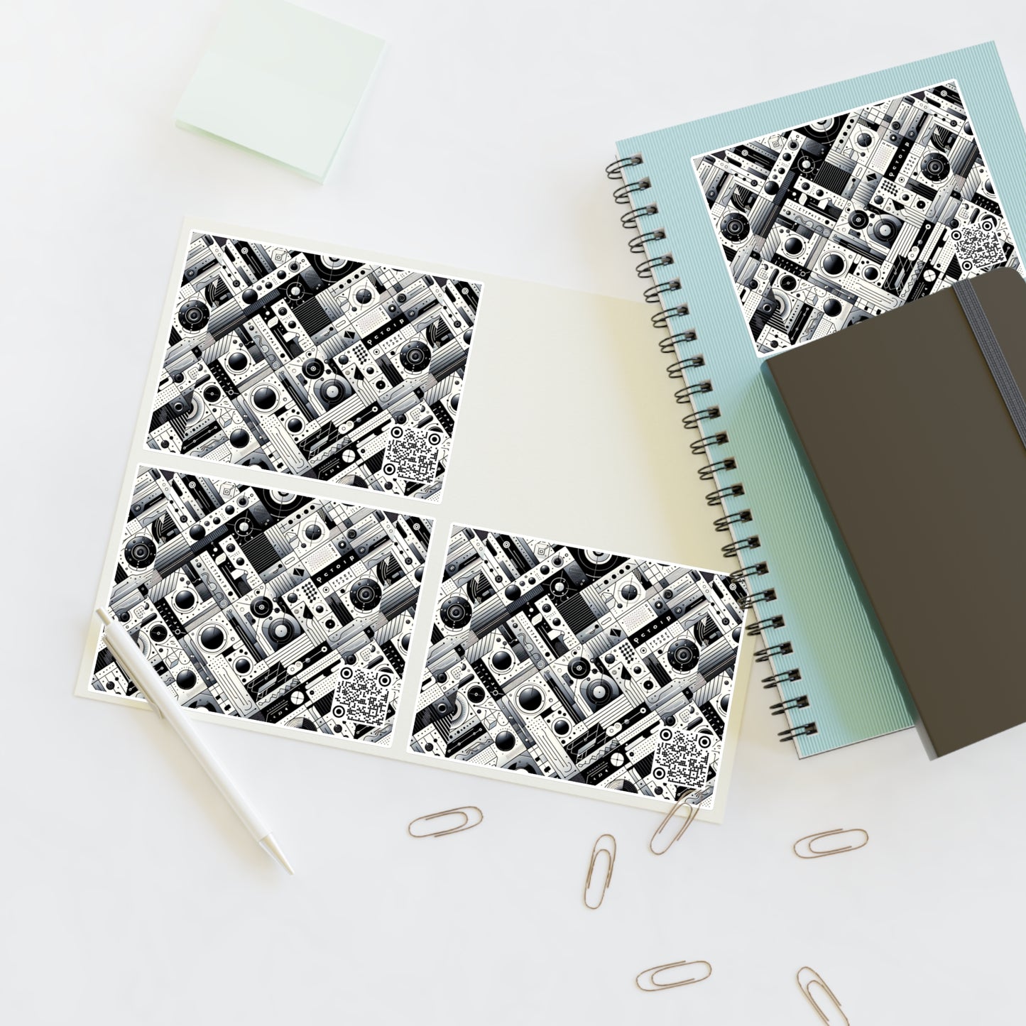 Digital Minimalism Minimalist Tech Sticker Sheets - 8404 Design-67
