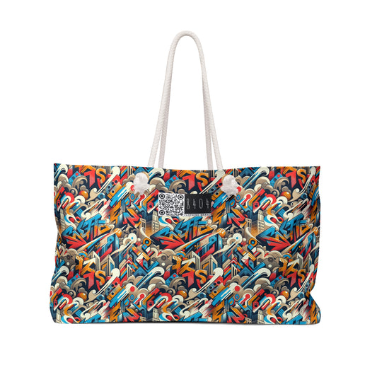 Neo-Traditional Street Art Modern Street Art Fusion Weekender Bag - 8404 Design-44