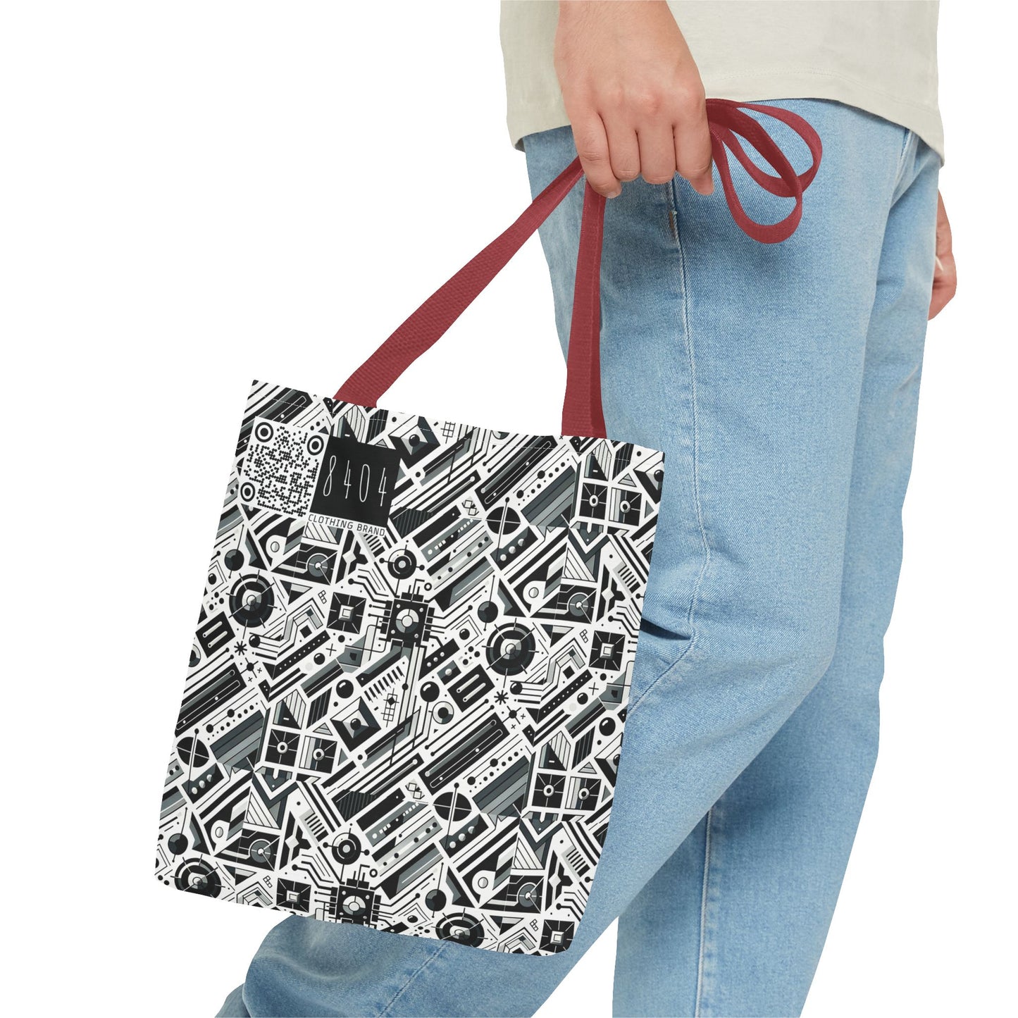 Digital Minimalism Minimalist Tech Tote Bag - 8404 Design-62