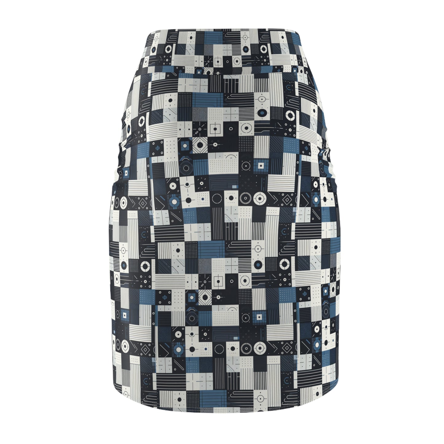 Minimalist Athleisure Minimalist Tech Women's Pencil Skirt - 8404 Design-39