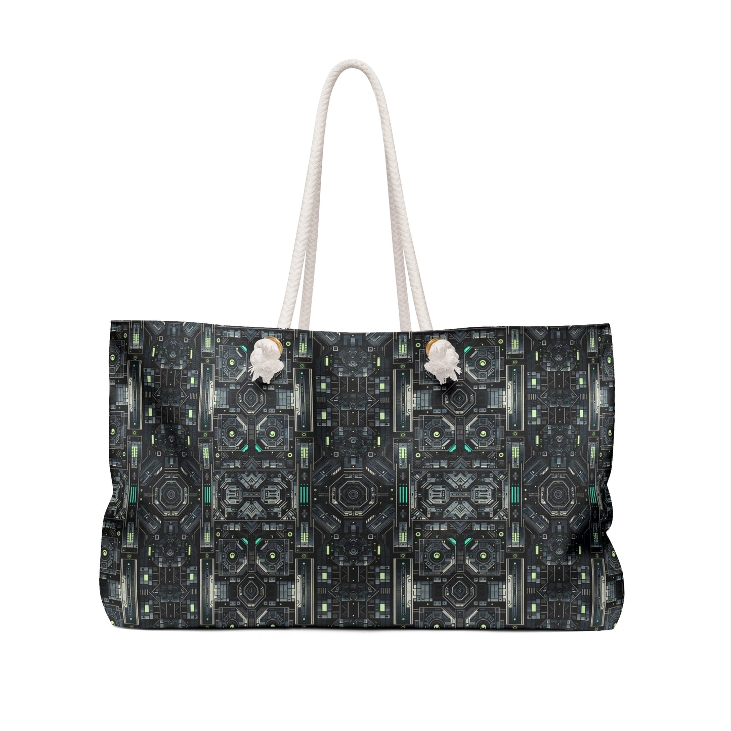 Tech Noir Tech-Forward Minimalism Weekender Bag - 8404 Design-52