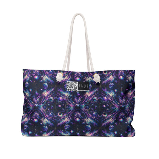 Galactic Hues Tech-Forward Cosmic Fusion Weekender Bag - 8404 Design-41
