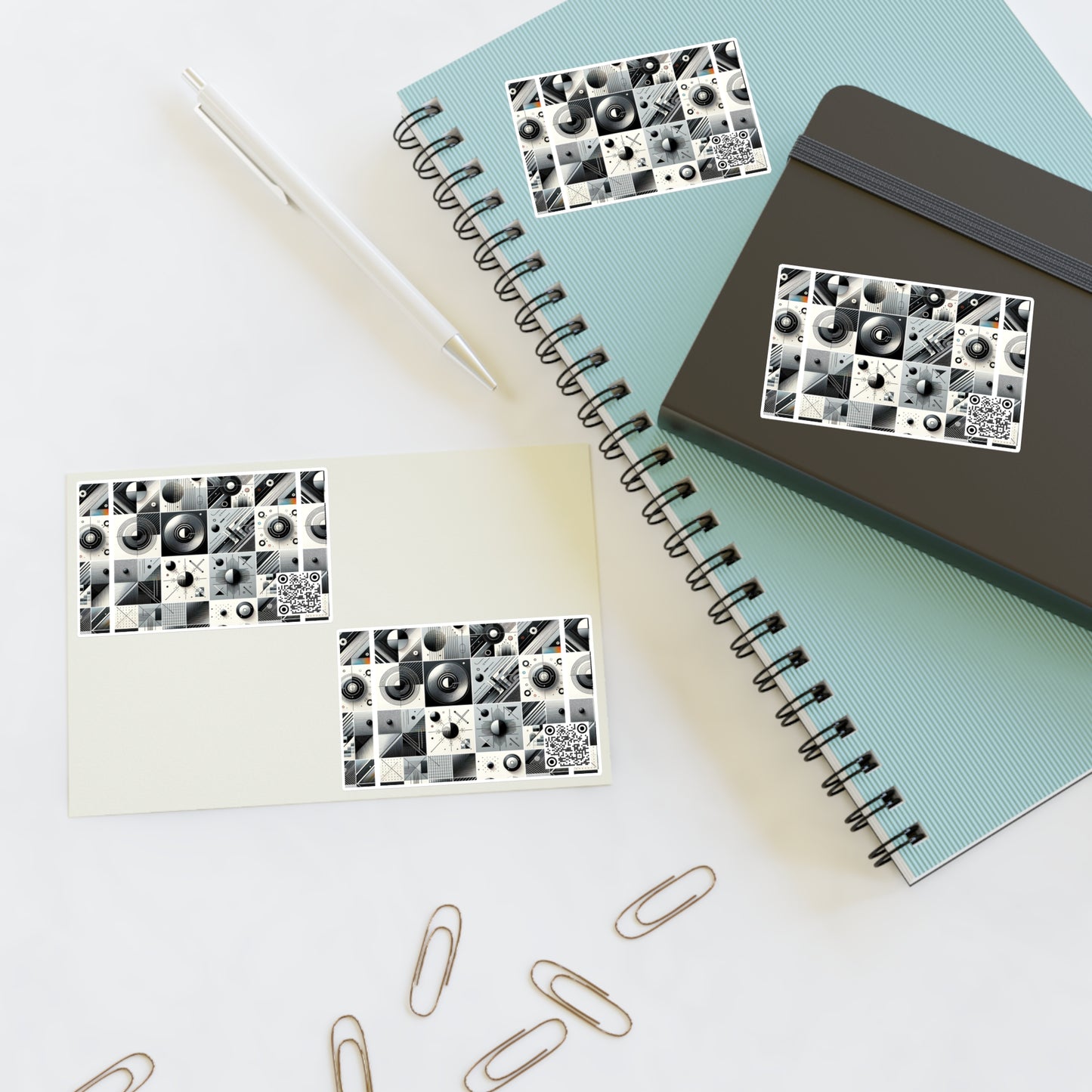 Digital Minimalism Minimalist Tech Sticker Sheets - 8404 Design-66