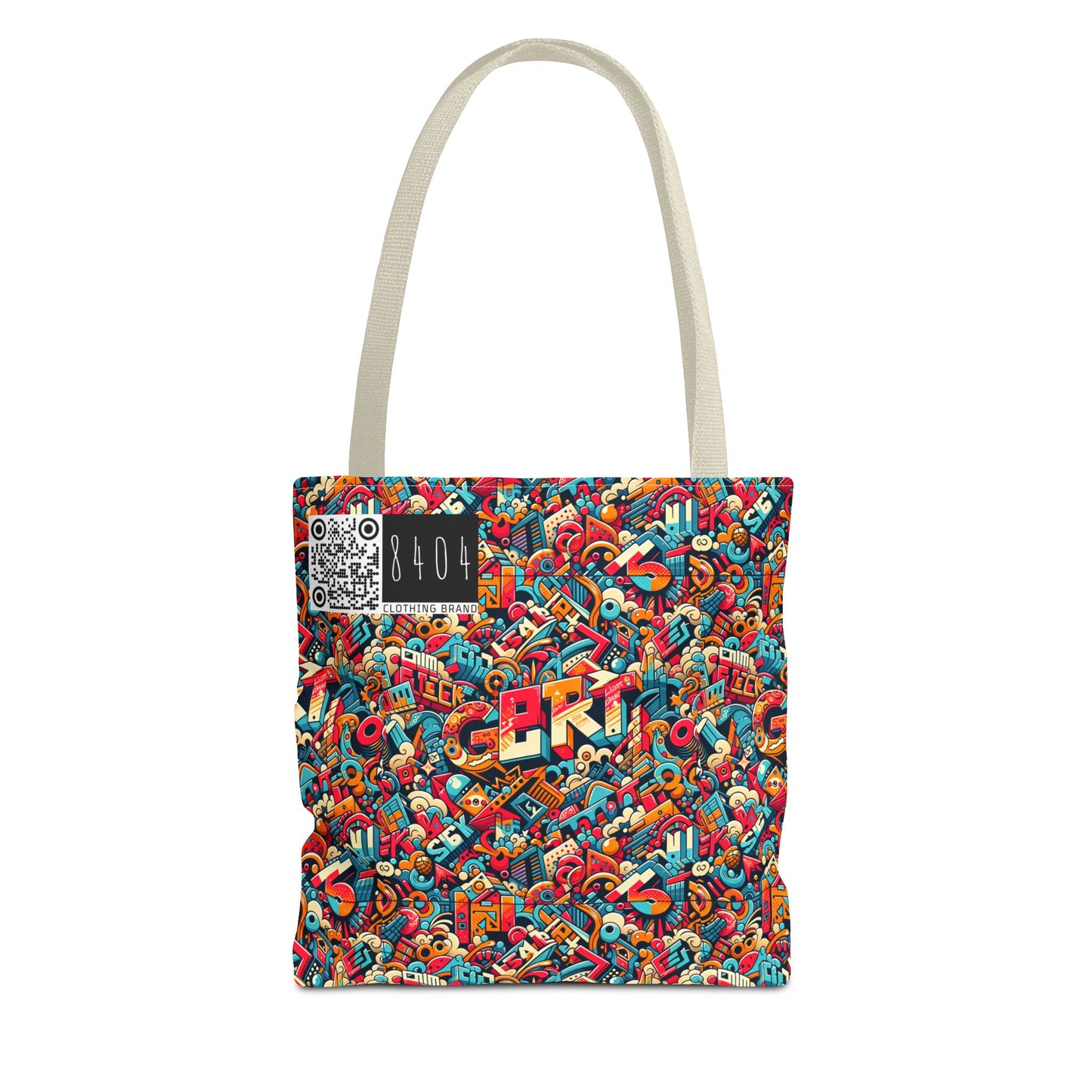 Neo-Traditional Street Art Modern Street Art Fusion Tote Bag - 8404 Design-58