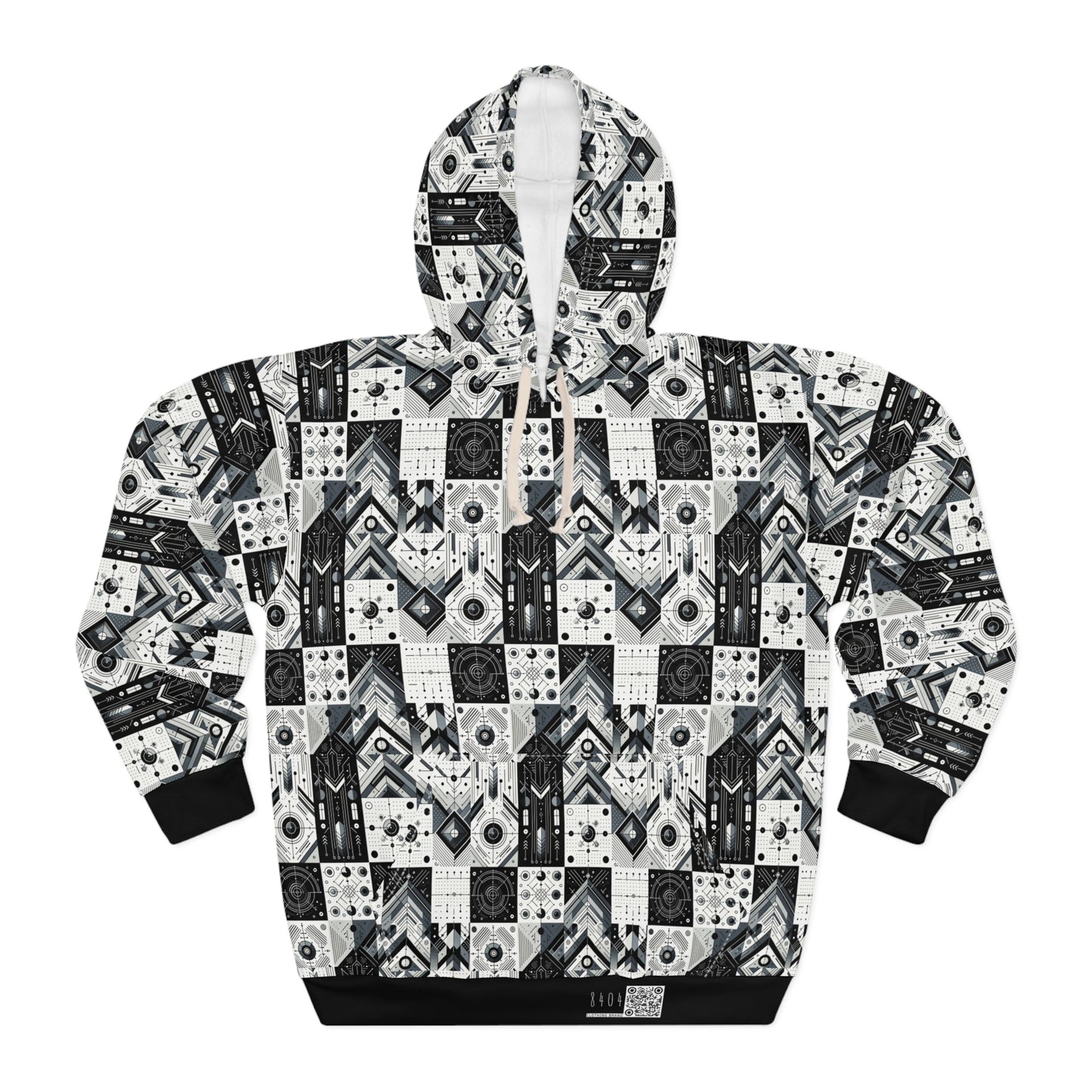 Digital Minimalism Minimalist Tech Pullover Hoodie - 8404 Design-50