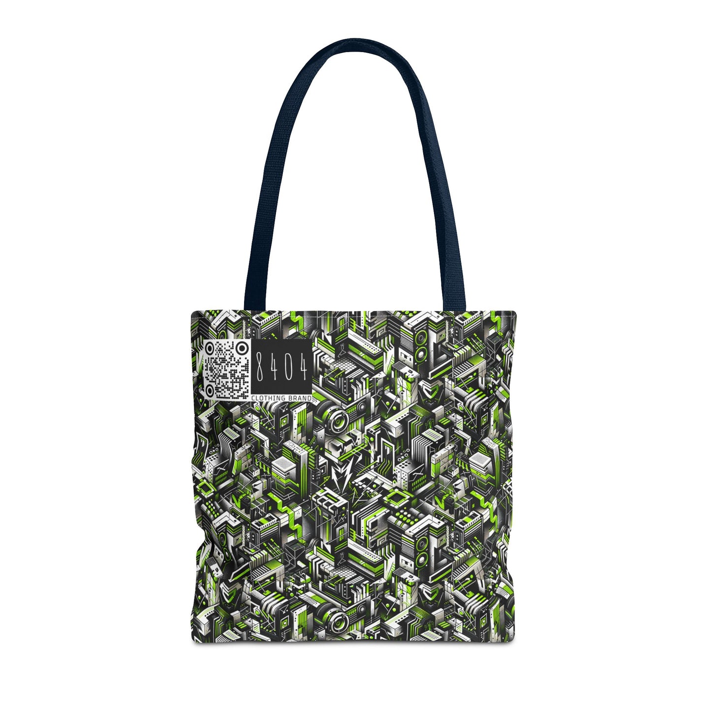 Graffiti Tech Fusion Bold Streetwear Fusion Tote Bag - 8404 Design-53