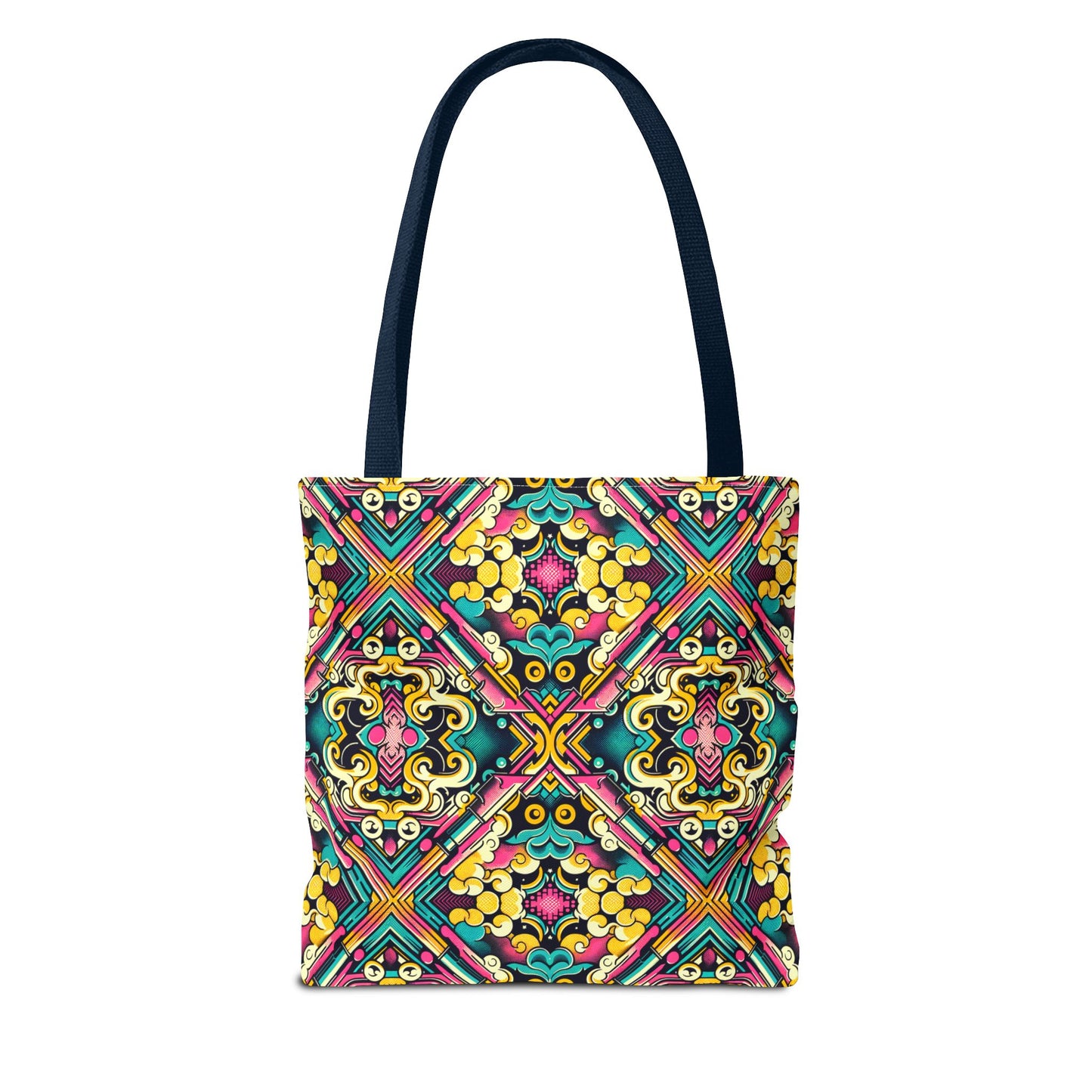 Neon Pop Art Revival Pop Culture Retro Tote Bag - 8404 Design-59