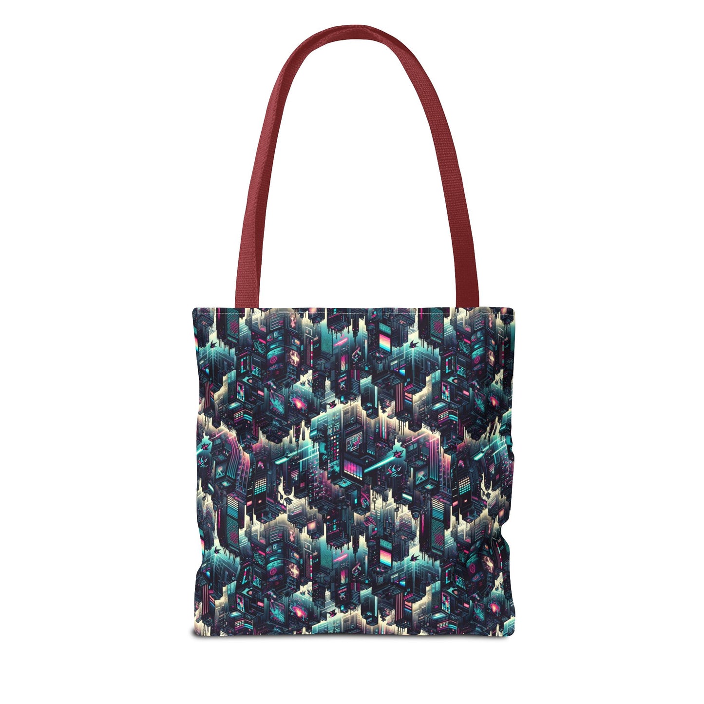 Digital Rebellion Tech-Inspired Streetwear Tote Bag - 8404 Design-51