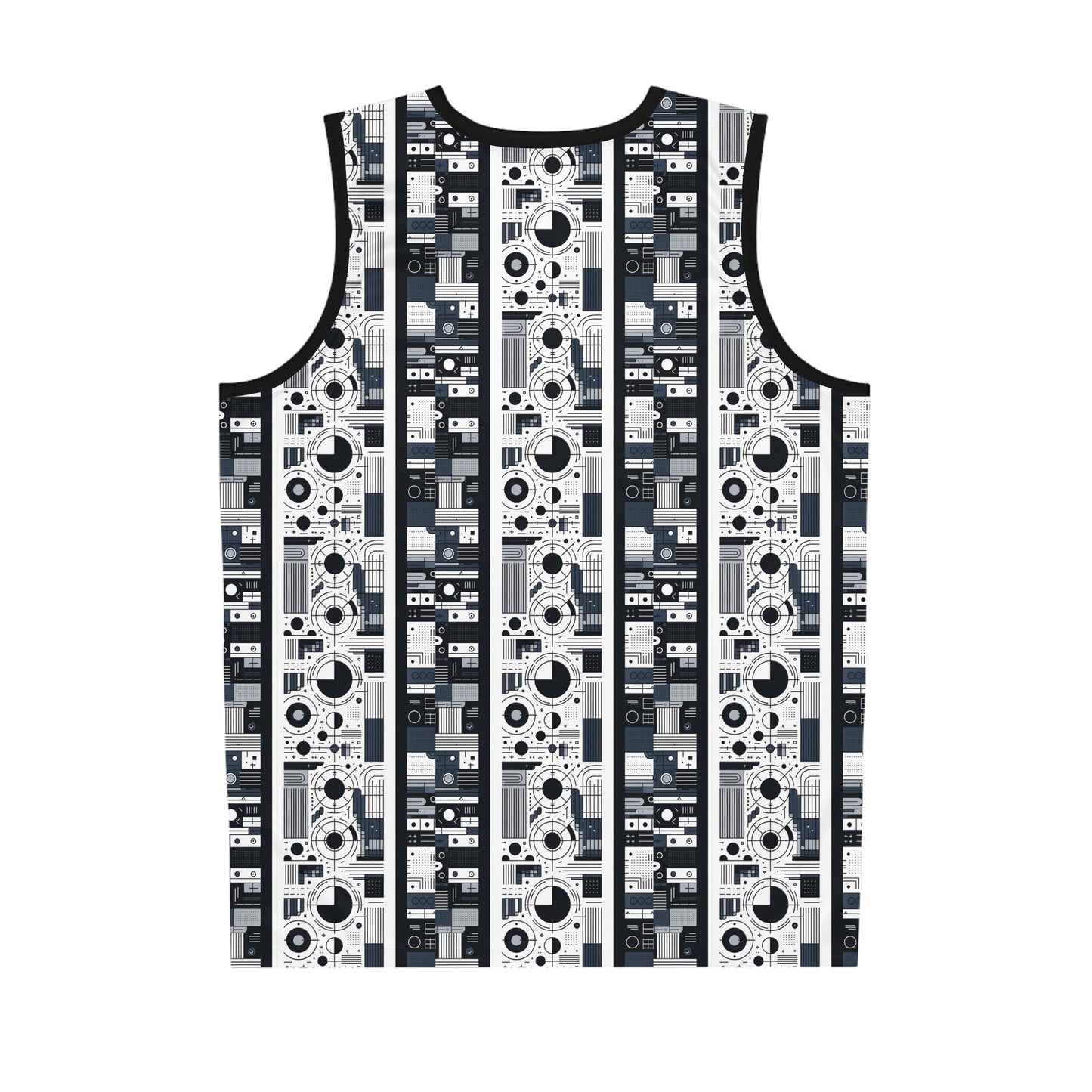 Minimalist Athleisure Minimalist Tech Basketball Jersey - 8404 Design-54