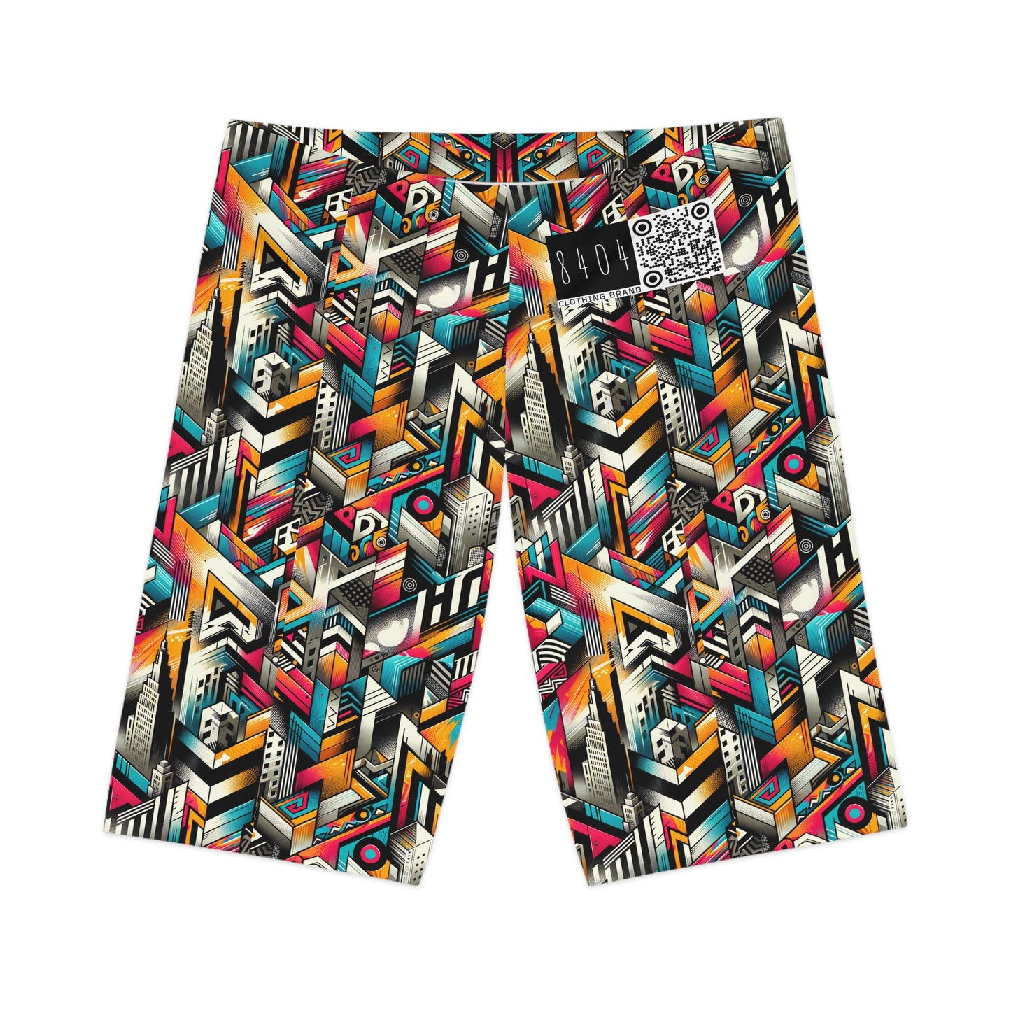 Graffiti Revival Urban Street Art Women's Bike Shorts - 8404 Design-62