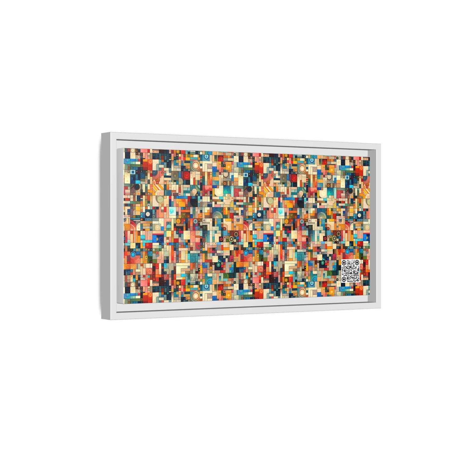 Digital Artistic Expression Artistic Streetwear Matte Canvas, Framed (multi-Color) - 8404 Design-46 B