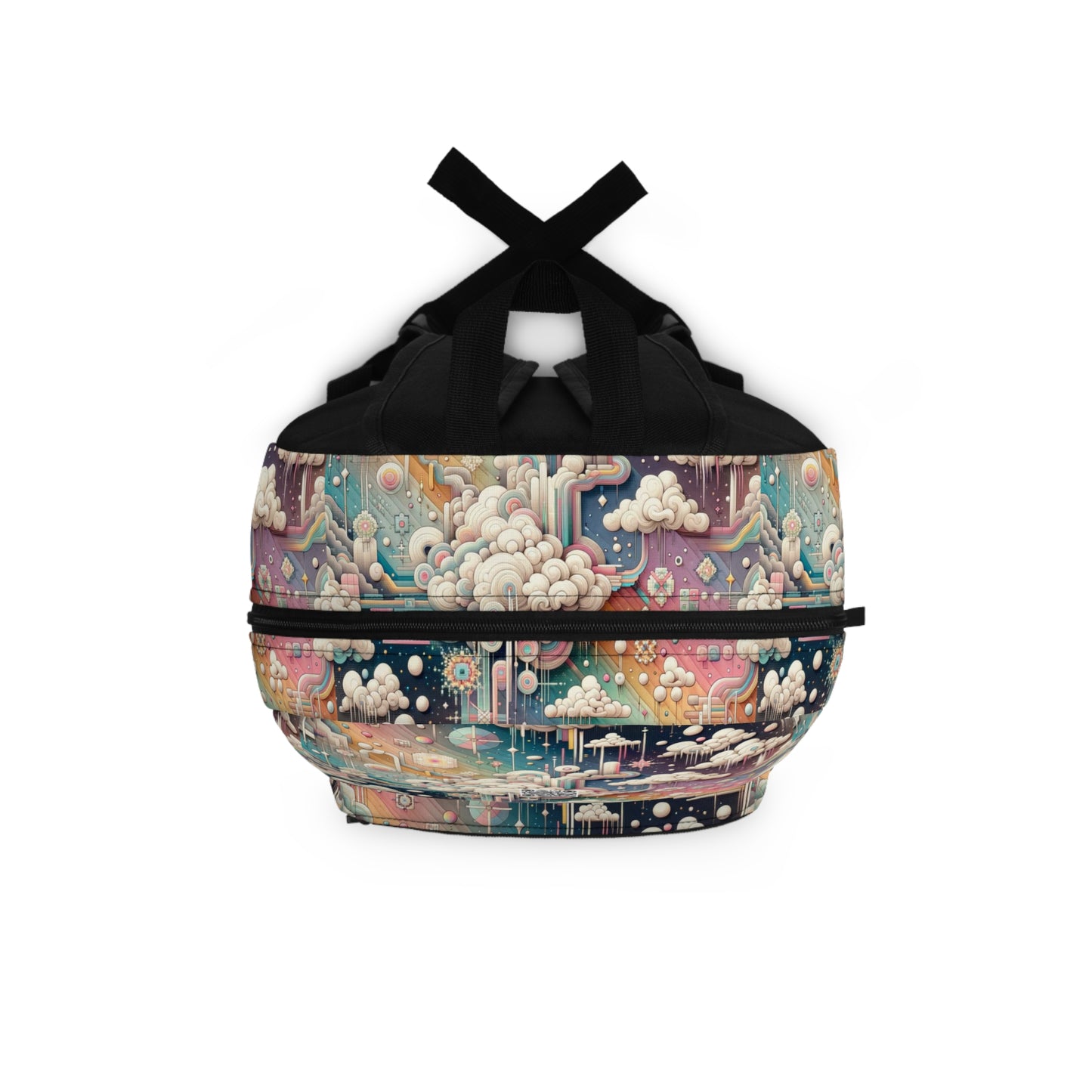 Digital Dreamland Whimsical and Nostalgic Streetwear With a Digital Twist Backpack - 8404 Design-52