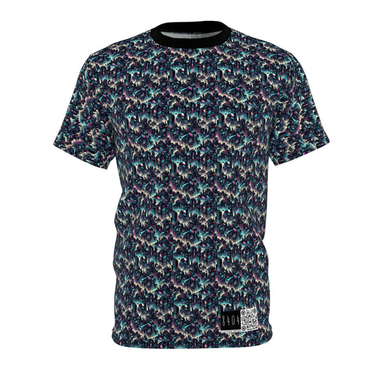 Digital Rebellion Tech-Inspired Streetwear Unisex Cut & Sew Tee - 8404 Design-51