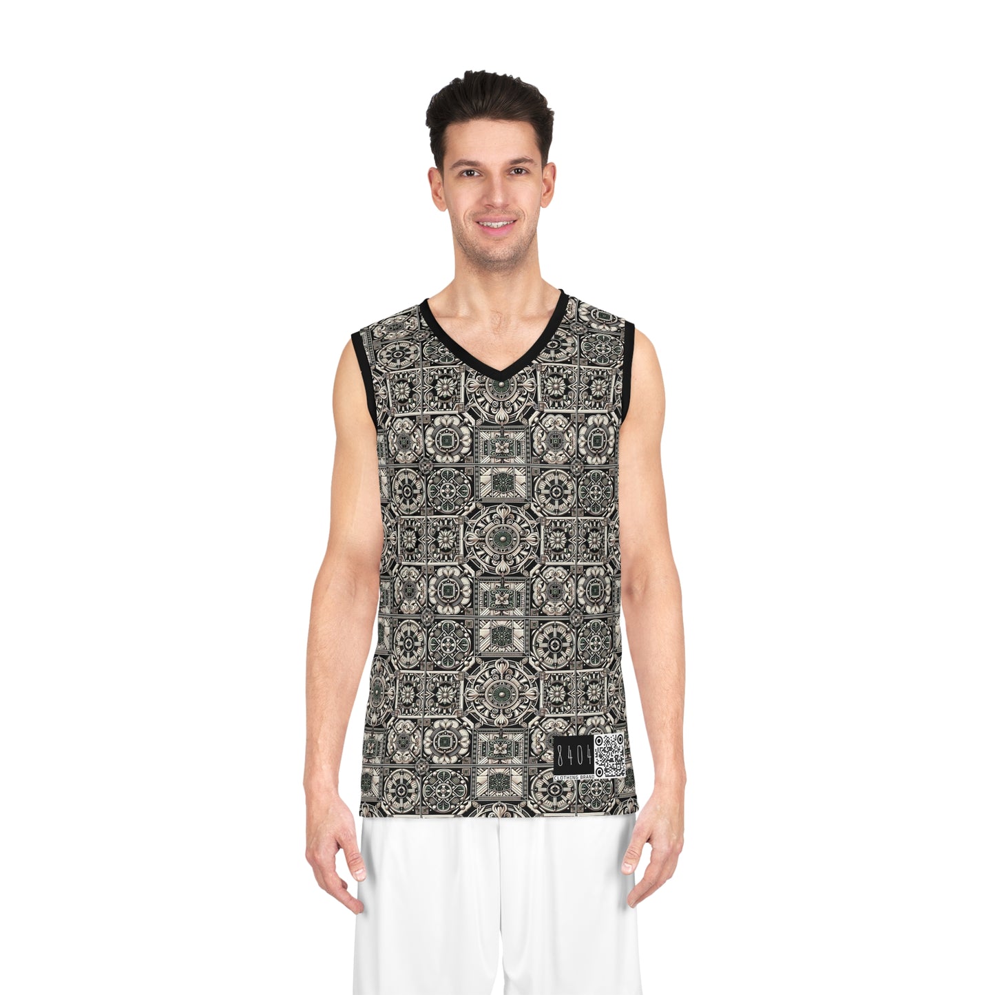 Cyber Garden Party Tech Garden Extravaganza Basketball Jersey - 8404 Design-45