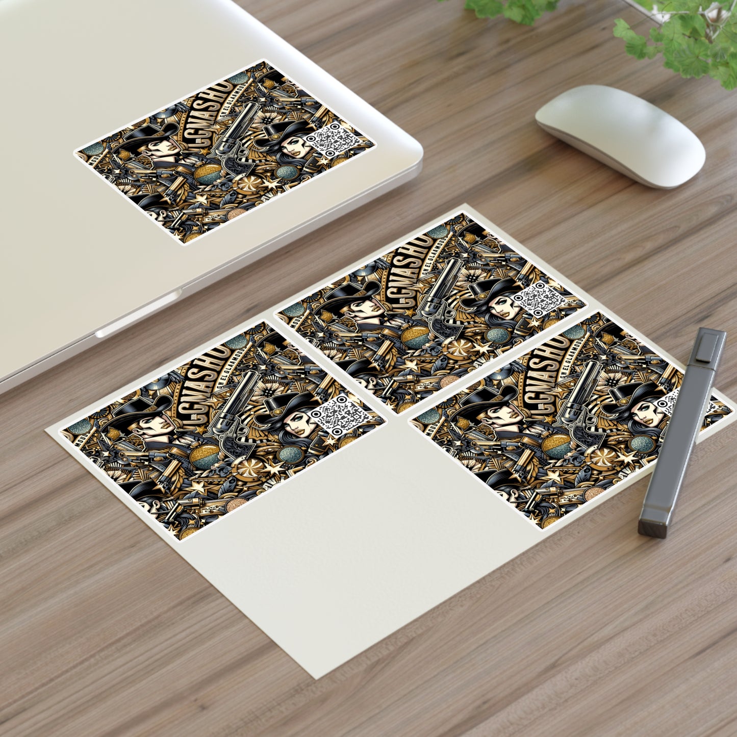Cowboy Chic Revival Bold Western Glam Sticker Sheets - 8404 Design-46