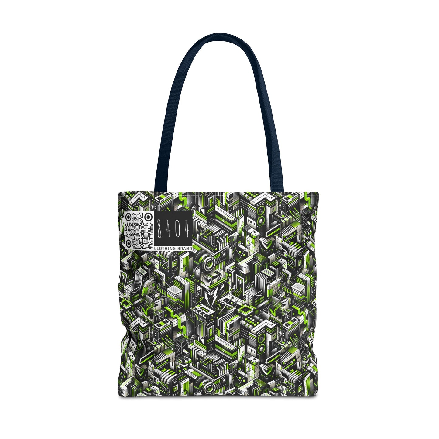 Graffiti Tech Fusion Bold Streetwear Fusion Tote Bag - 8404 Design-53