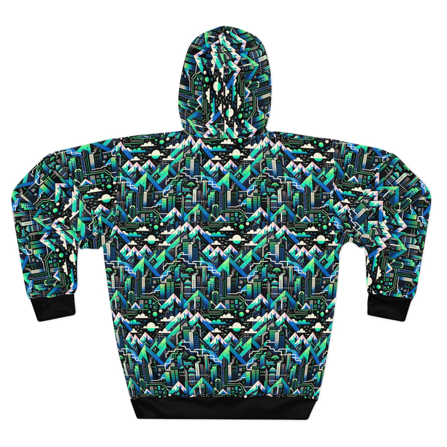 Digital Adventure Graphics Digital Explorer Pullover Hoodie - 8404 Design-55