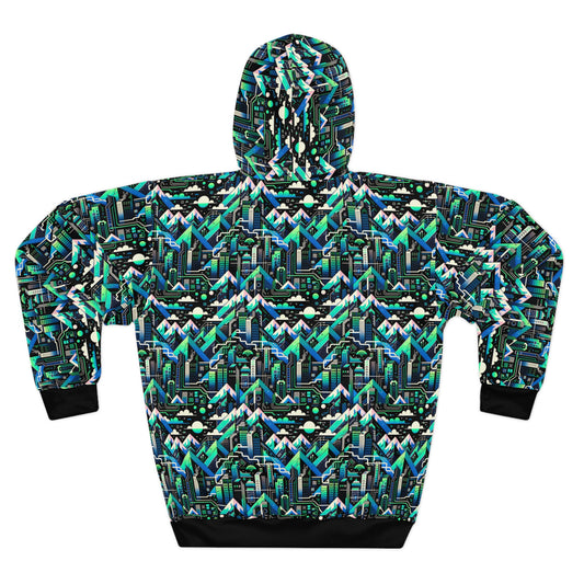Digital Adventure Graphics Digital Explorer Pullover Hoodie - 8404 Design-55