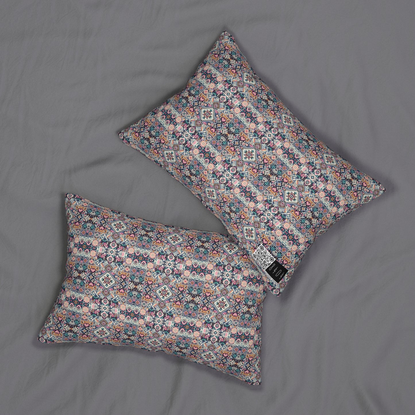 Spun Polyester Lumbar Pillow - 8404 Design-01 S