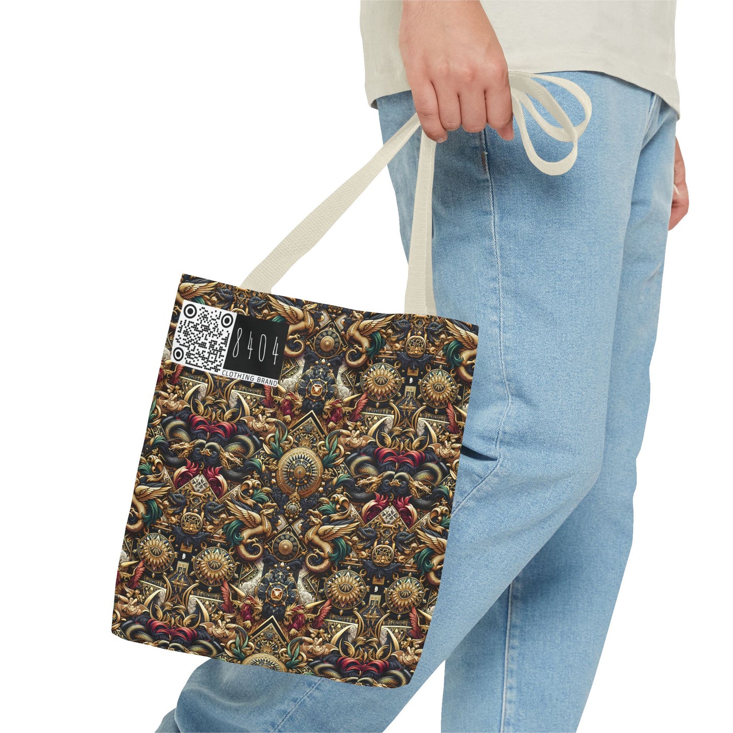 Digital Renaissance Luxurious Streetwear Inspired By Classical Art With a Modern Twist Tote Bag - 8404 Design-76