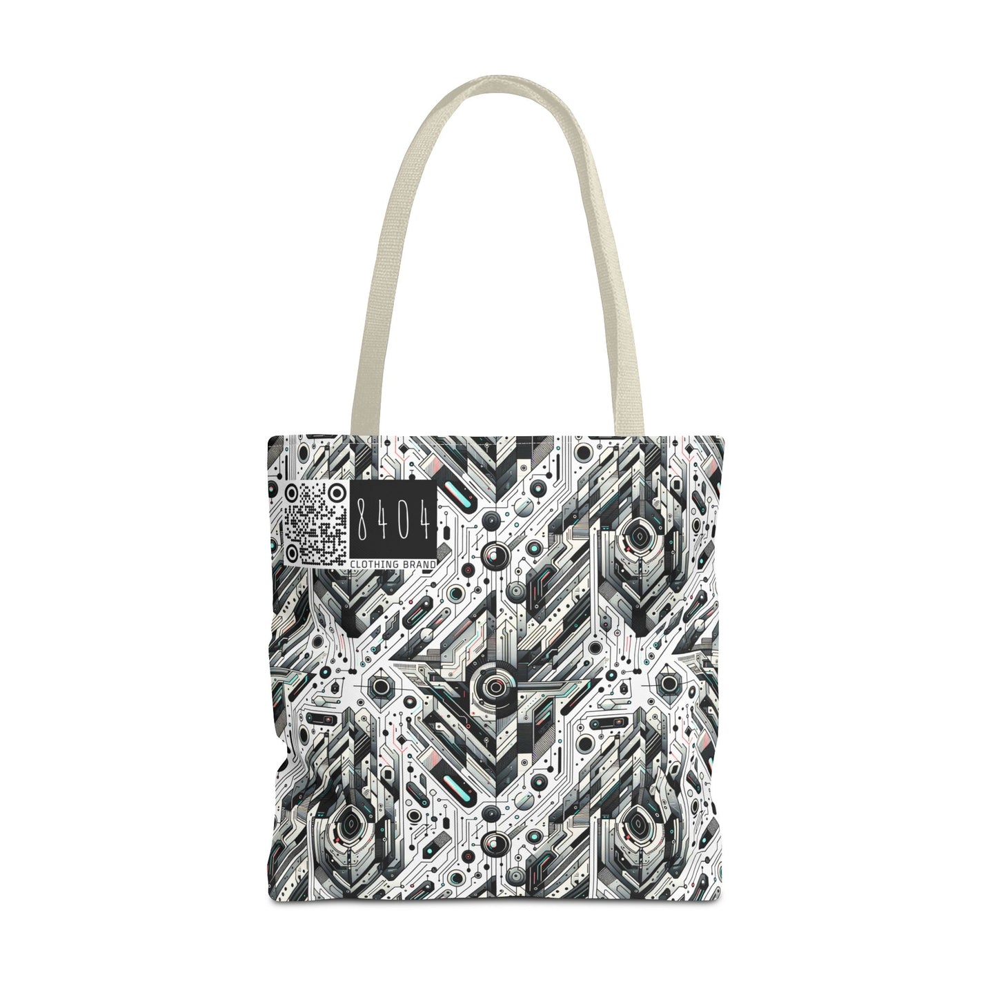 Tech-Infused Streetwear Tech-Forward Minimalism Tote Bag - 8404 Design-51
