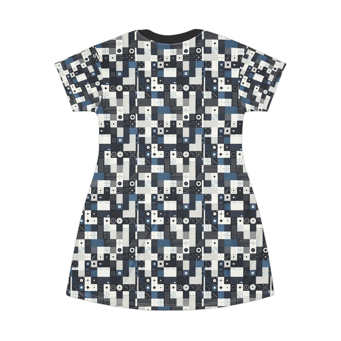 Minimalist Athleisure Minimalist Tech T-Shirt Dress - 8404 Design-39