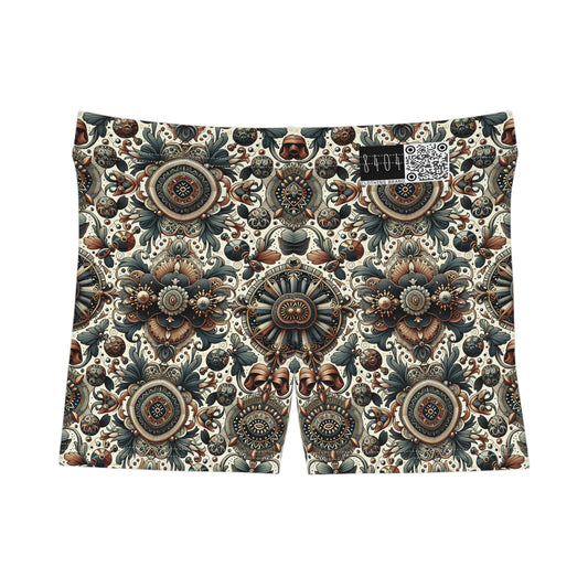 Neo-Dandyism Modern Dandy Streetwear Women's Shorts - 8404 Design-51