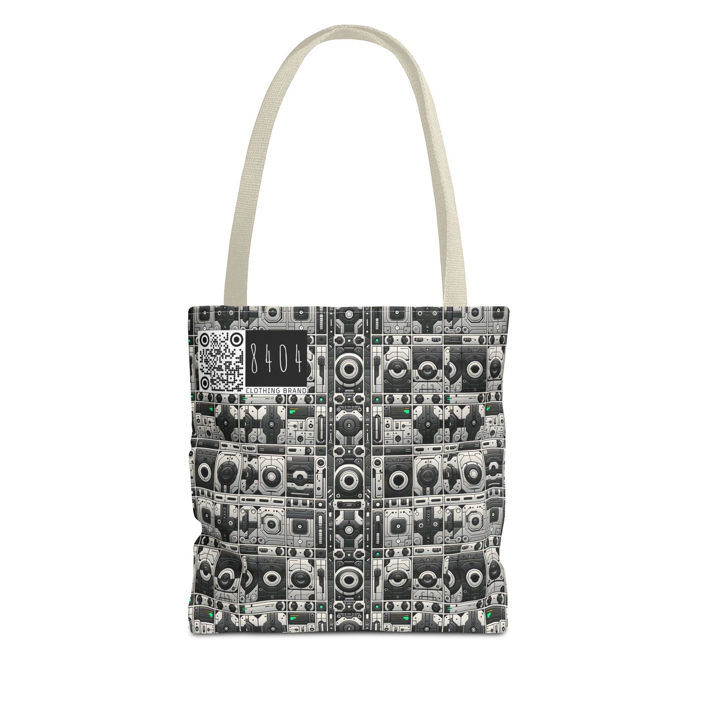 Tech Utility Aesthetics Tech-Forward Minimalism Tote Bag - 8404 Design-60
