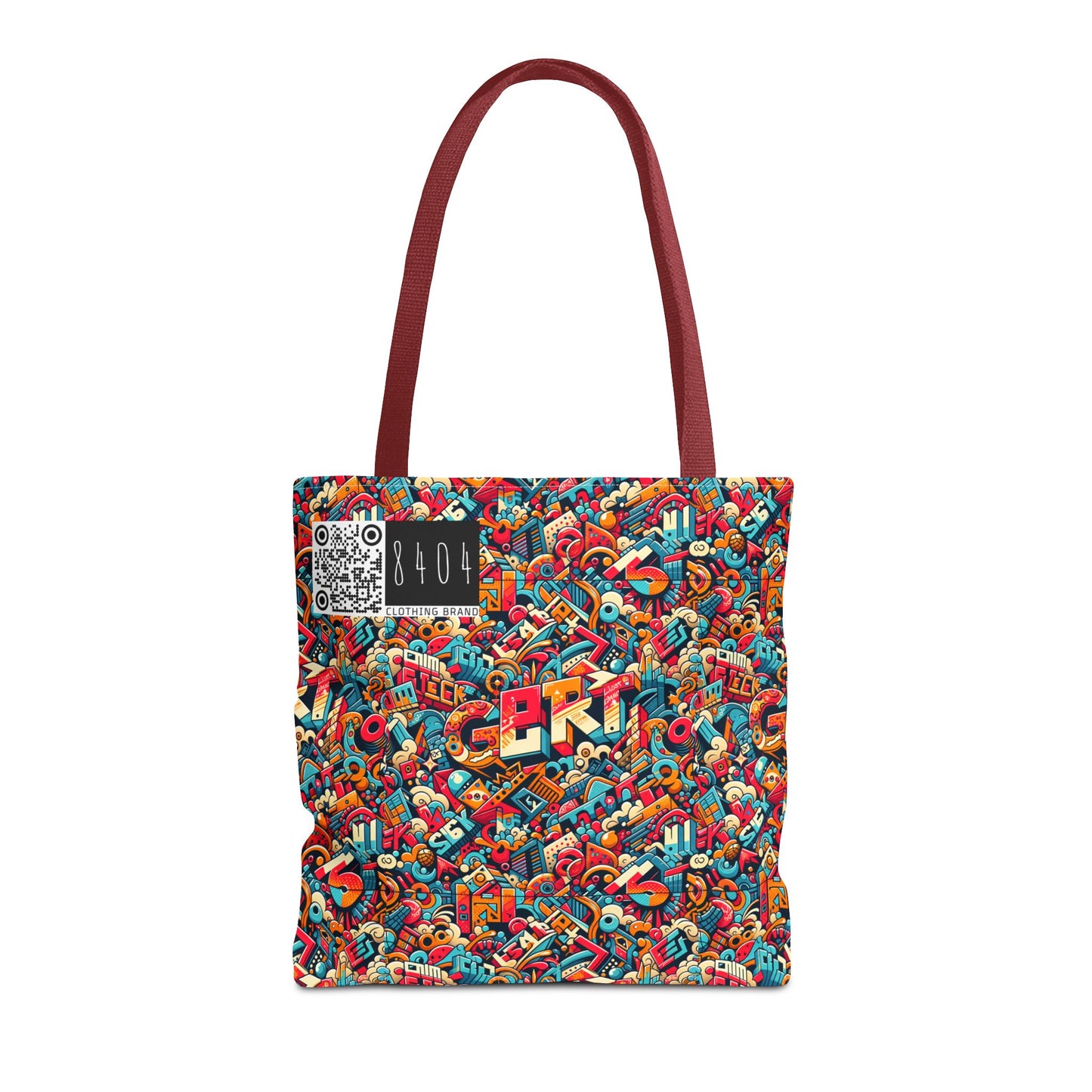Neo-Traditional Street Art Modern Street Art Fusion Tote Bag - 8404 Design-58