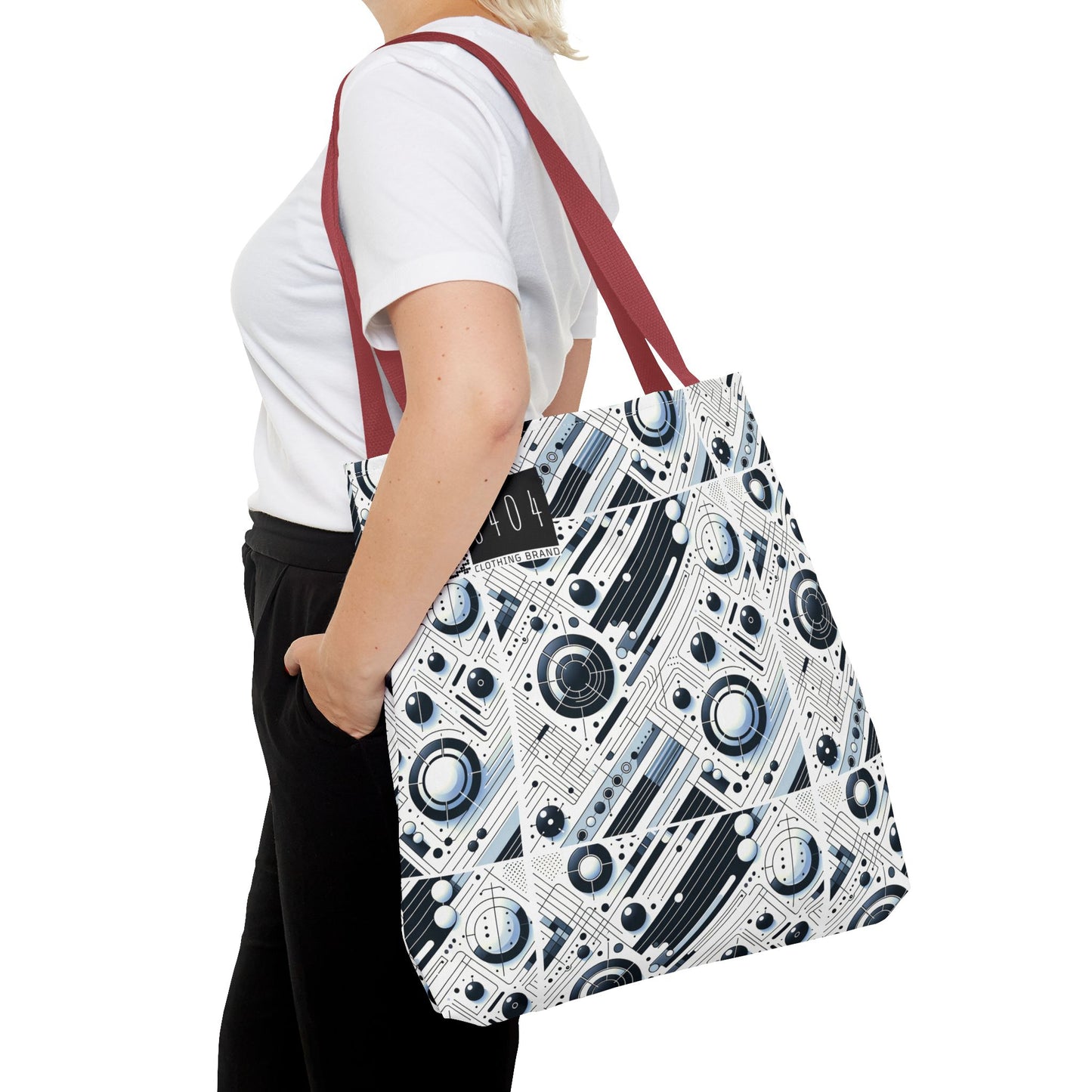 Tech Minimalism Minimalist Tech Tote Bag - 8404 Design-70