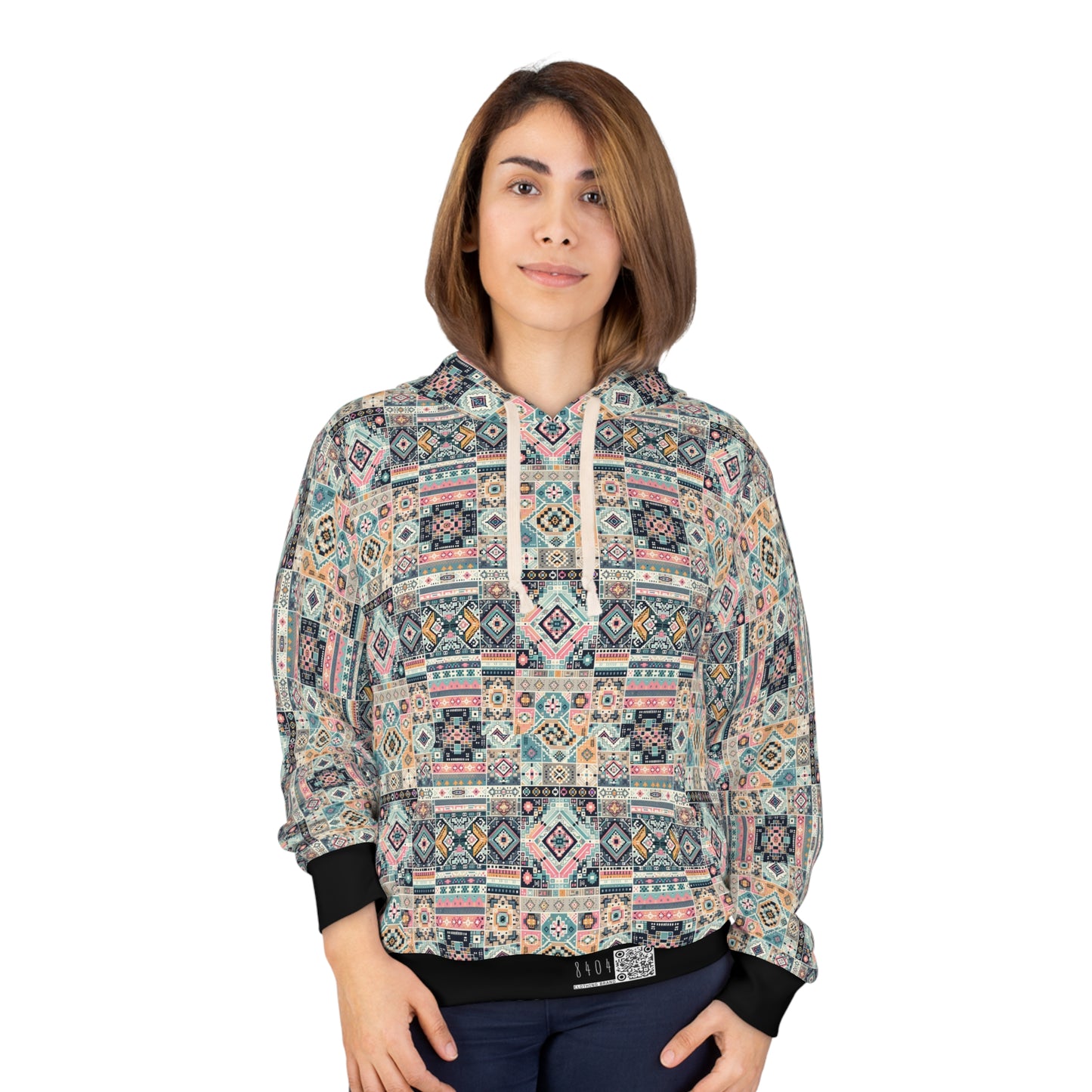 Digital Artisanal Fusion Digital Artisanal Pullover Hoodie - 8404 Design-55