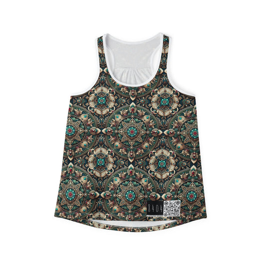 Neo-Dandyism Modern Dandy Streetwear Women's Tank Top - 8404 Design-56