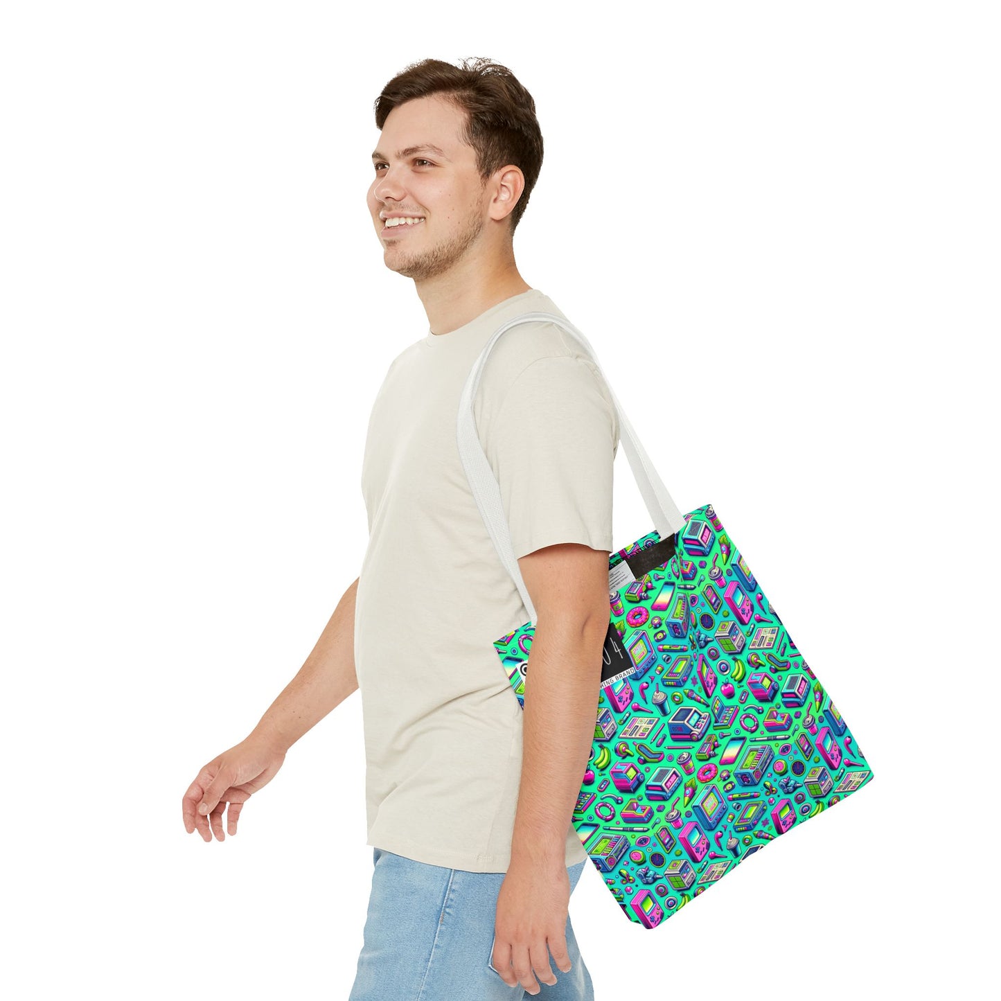 Y2k Revival Nostalgic Futurism Tote Bag - 8404 Design-48