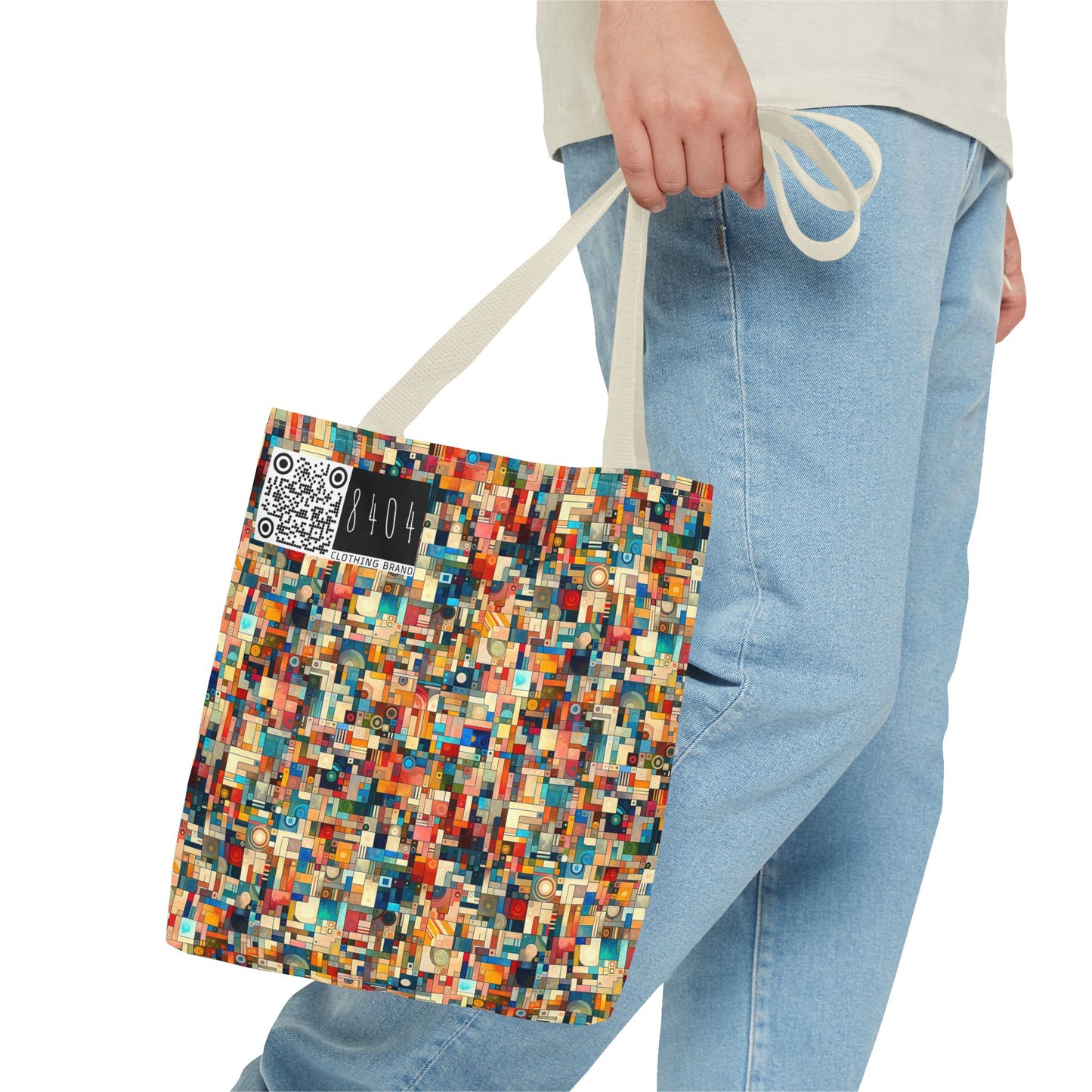Digital Artistic Expression Artistic Streetwear Tote Bag - 8404 Design-46