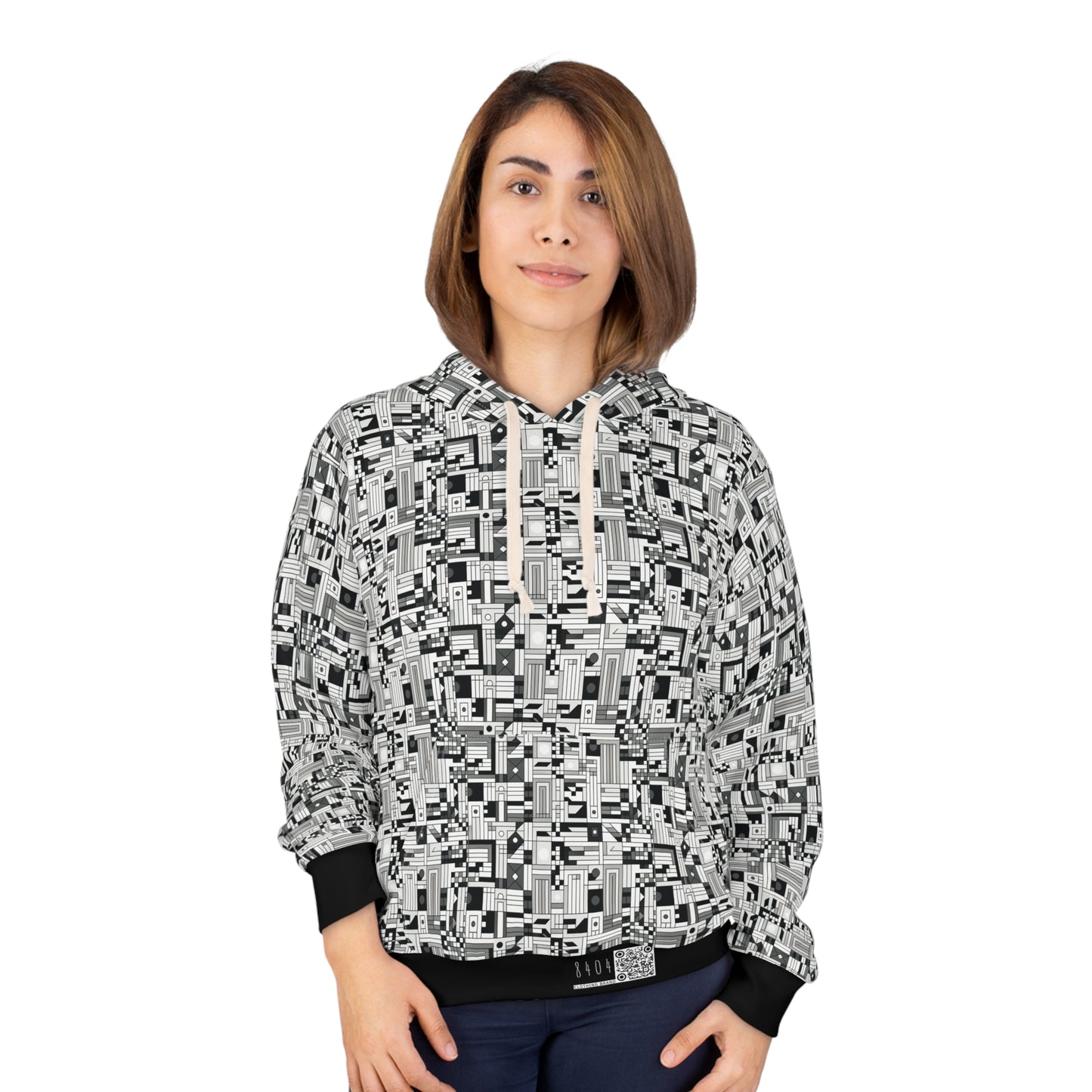 Digital Minimalism Minimalist Tech Pullover Hoodie - 8404 Design-43
