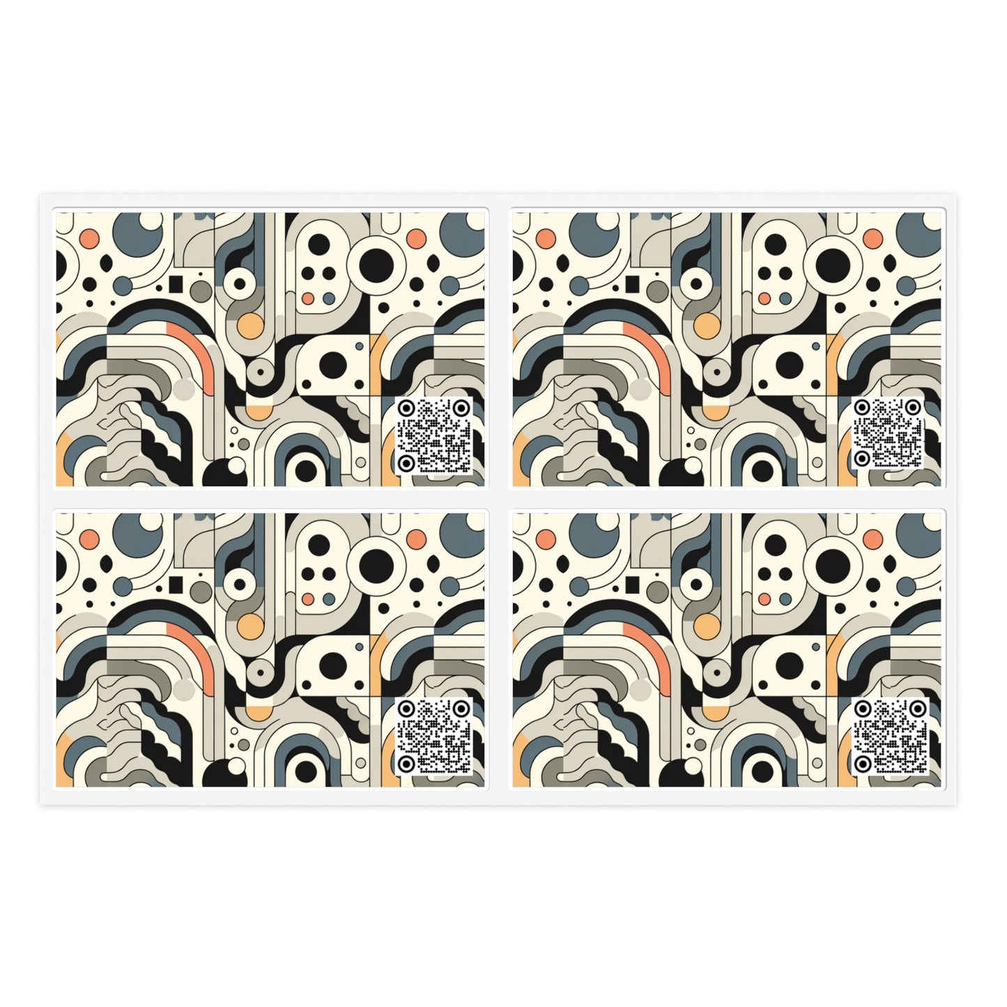 Modern Minimalism Minimalist Tech Sticker Sheets - 8404 Design-60