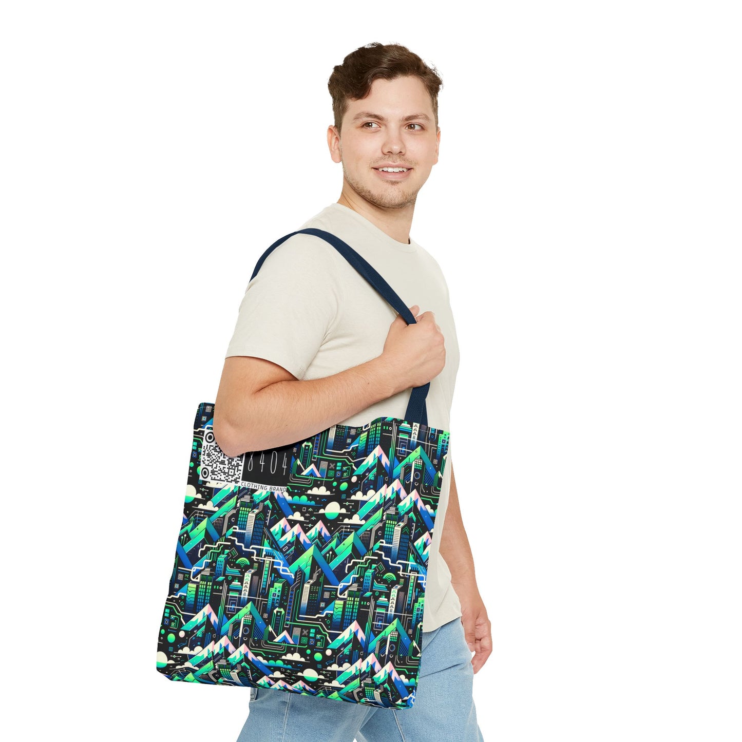 Digital Adventure Graphics Digital Explorer Tote Bag - 8404 Design-55