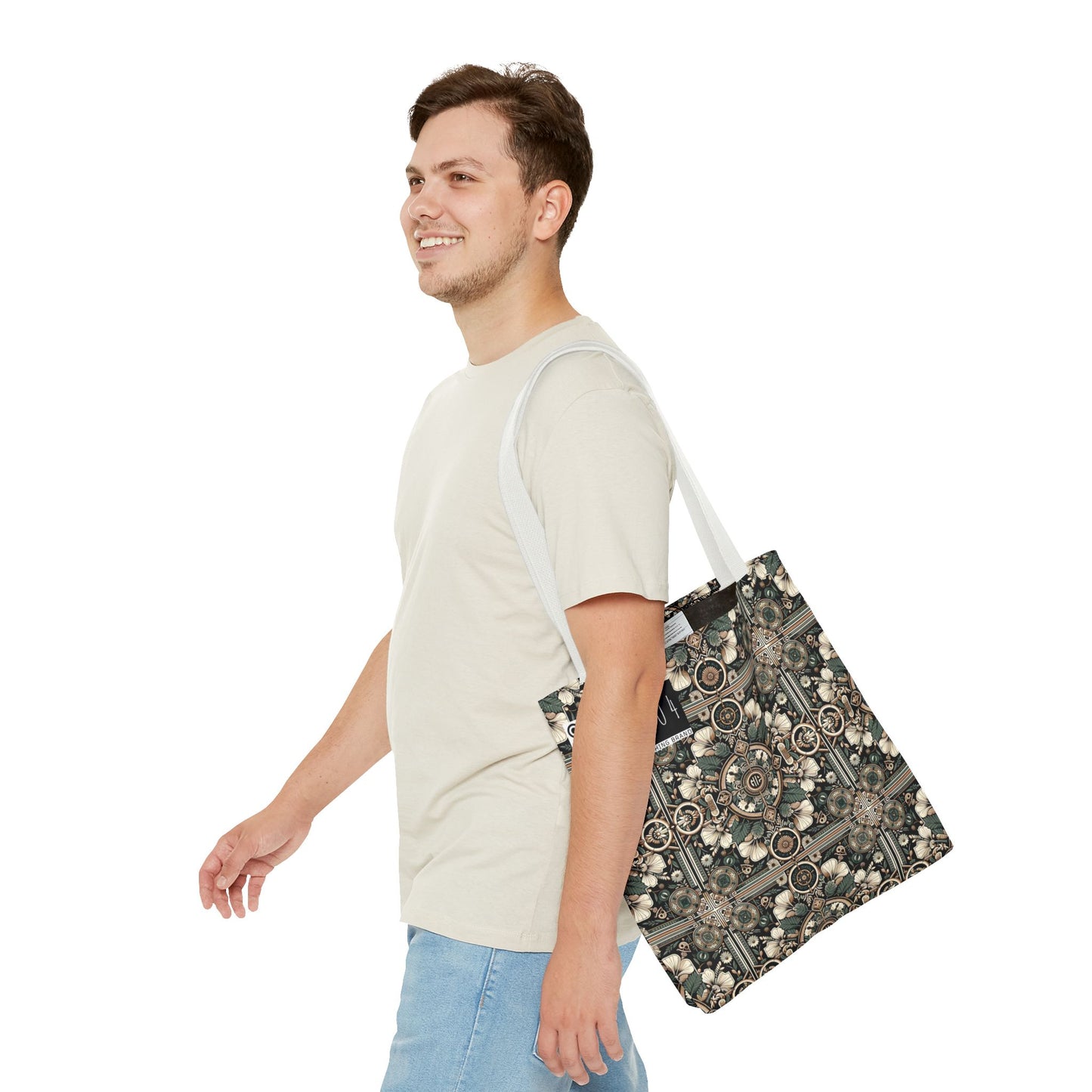 Cyber Garden Party Tech Garden Extravaganza Tote Bag - 8404 Design-66