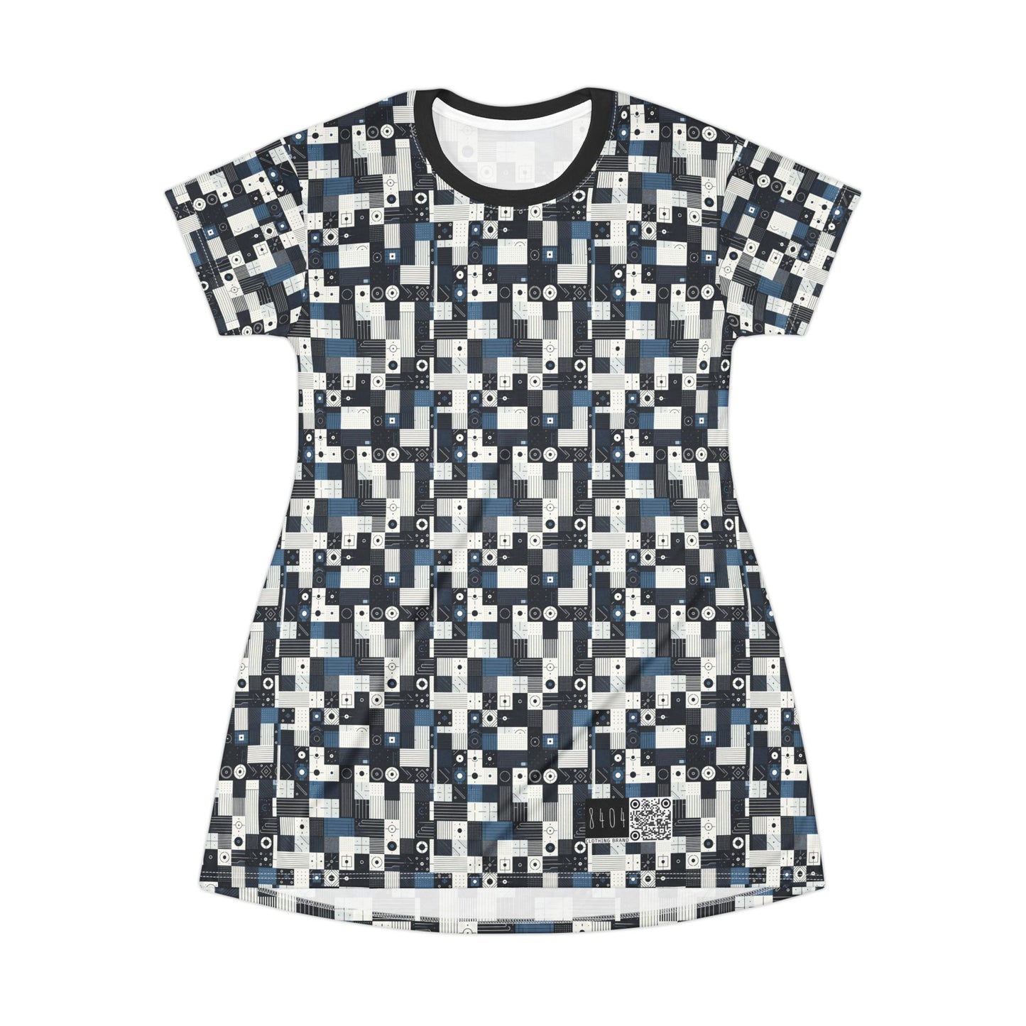 Minimalist Athleisure Minimalist Tech T-Shirt Dress - 8404 Design-39