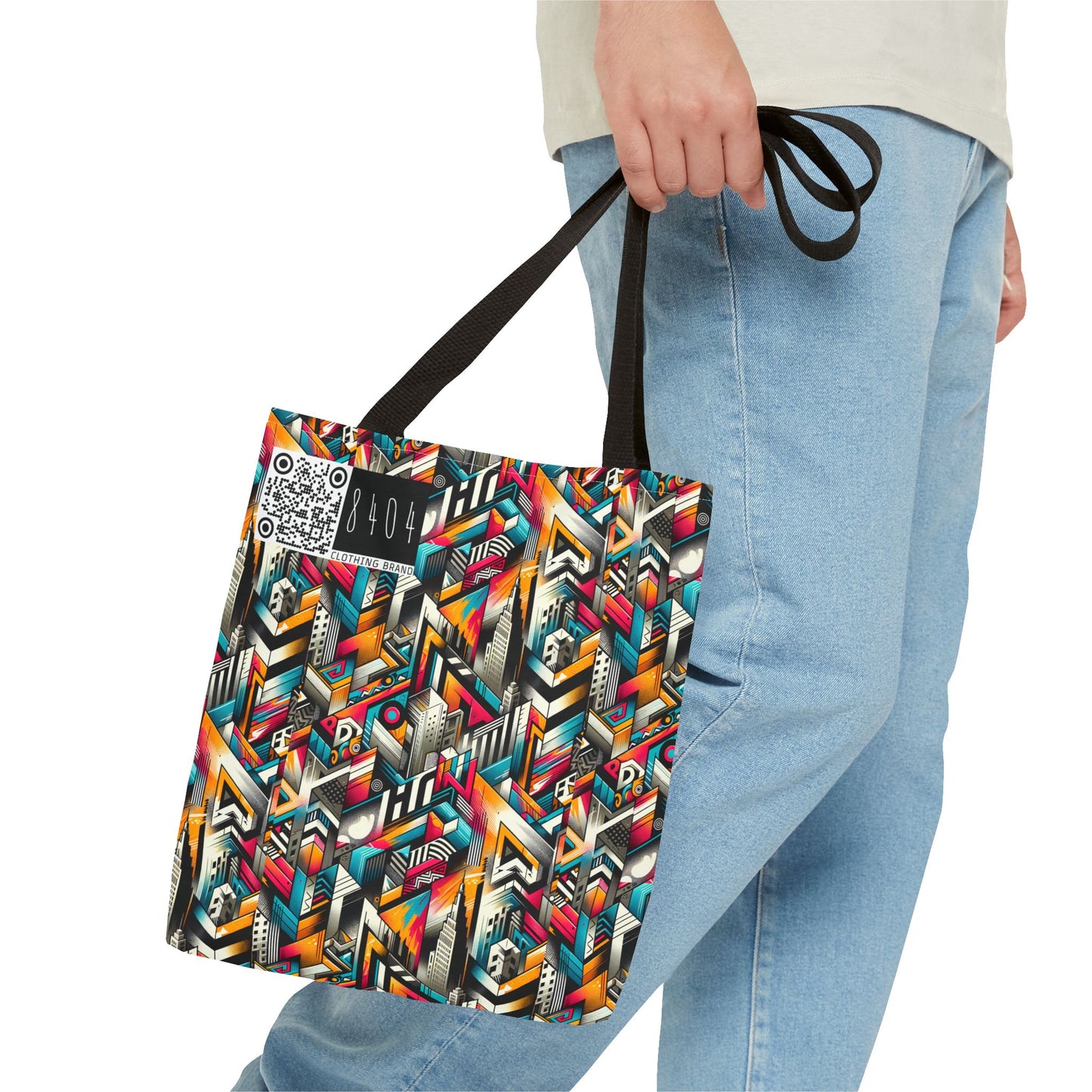 Graffiti Revival Urban Street Art Tote Bag - 8404 Design-62