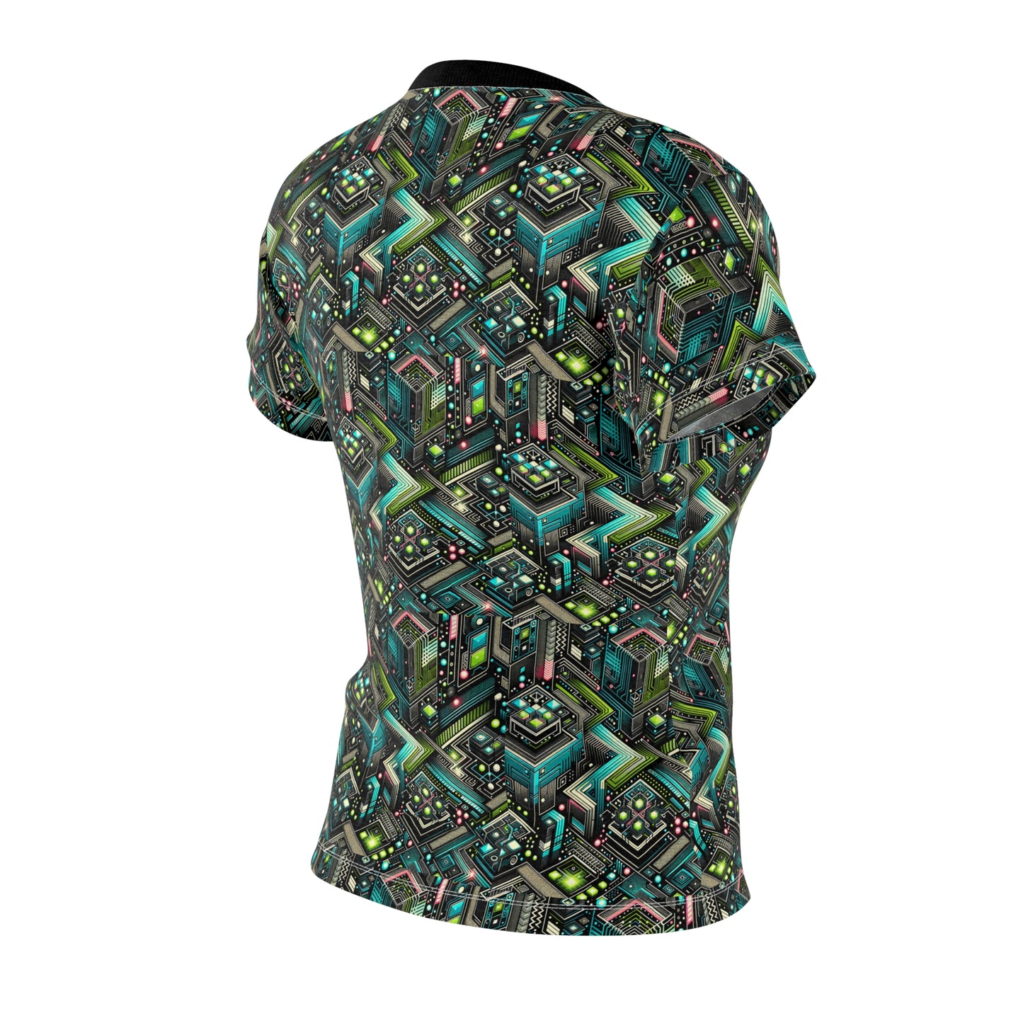 Women's Cut & Sew Tee (aop) Future Tech