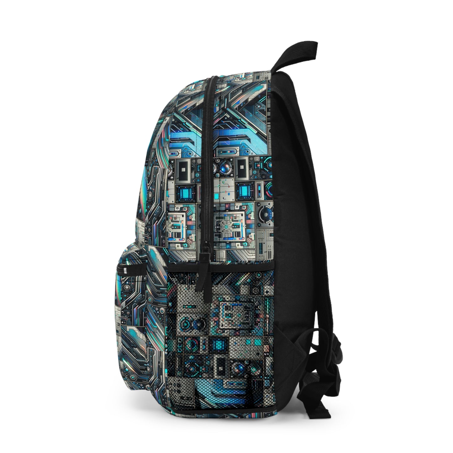Tech-Infused Futurism Sleek Tech Edge Backpack - 8404 Design-48
