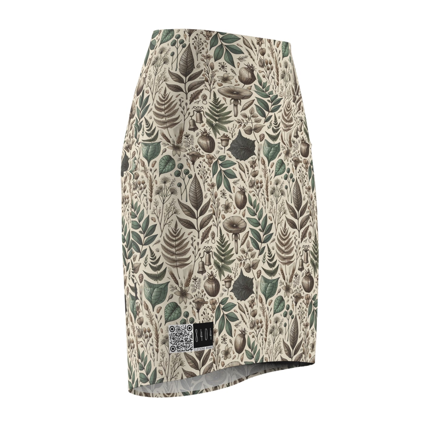 Sustainable Streetwear Modern Eco-Conscious Women's Pencil Skirt - 8404 Design-57