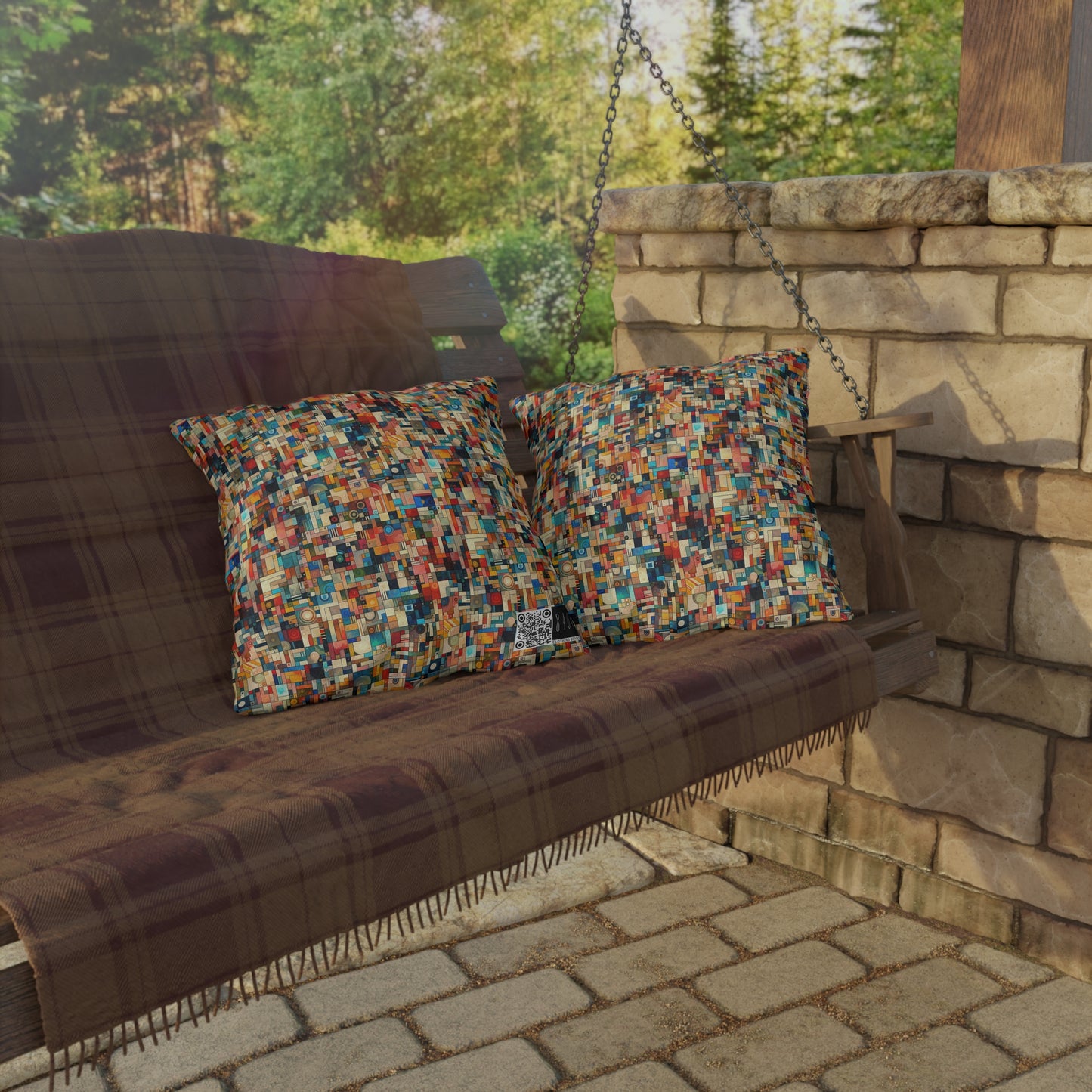 Digital Artistic Expression Artistic Streetwear Outdoor Pillow - 8404 Design-46