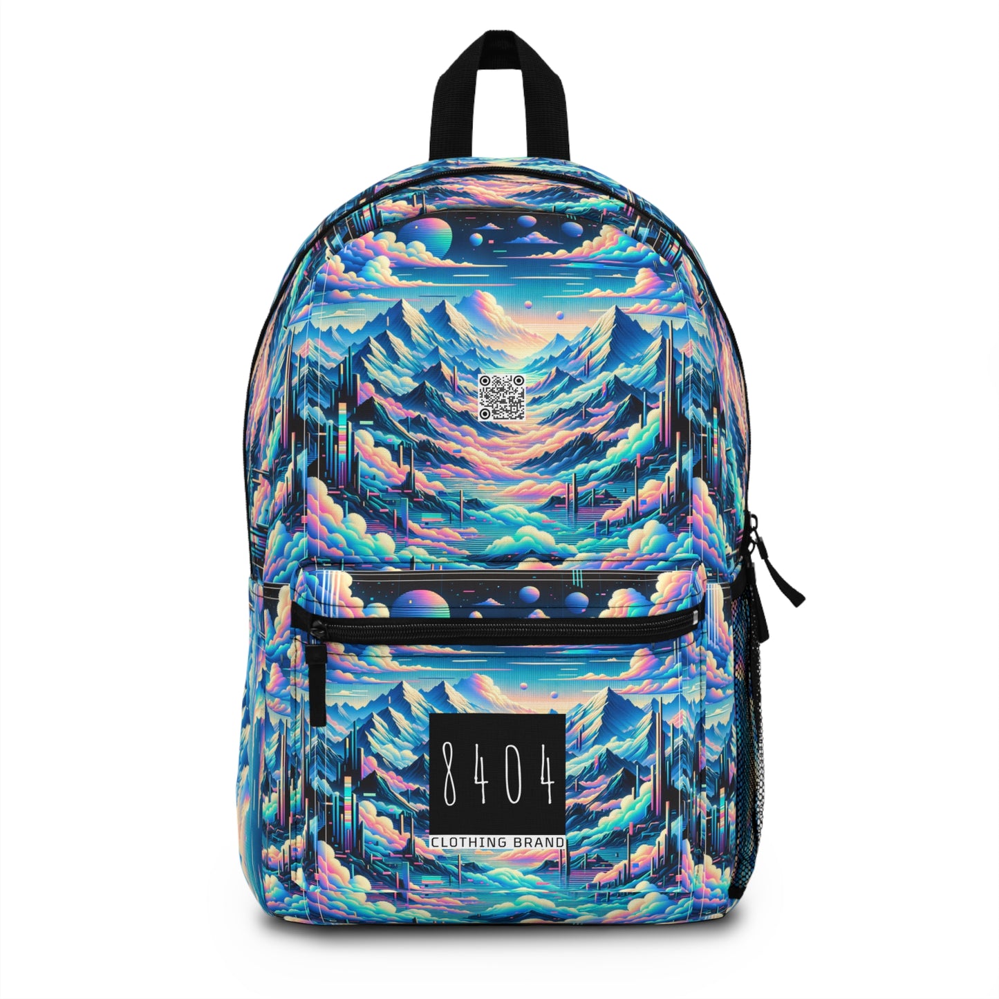 Digital Dreamscapes Digitally-Inspired Streetwear With a Dreamy, Surreal Twist Backpack - 8404 Design-69