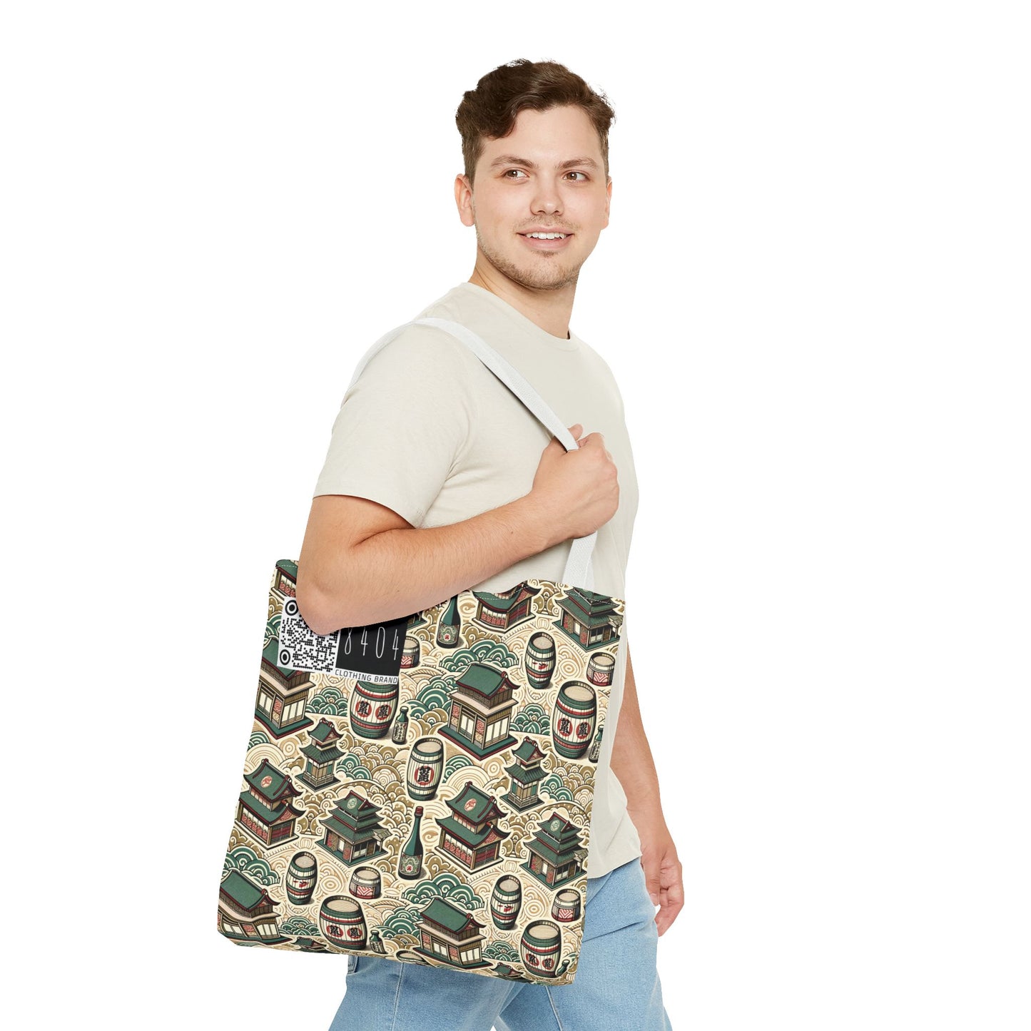 Cultural Artisanal Fusion Contemporary Cultural Elegance Tote Bag - 8404 Design-68