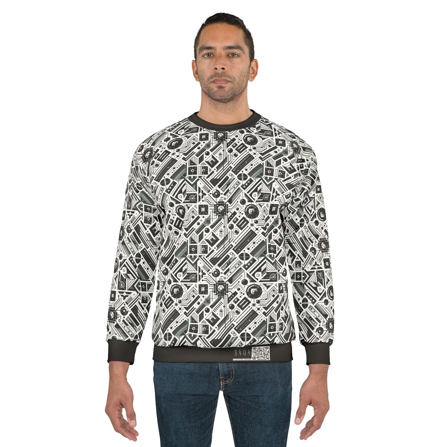 Digital Minimalism Minimalist Tech Sweatshirt - 8404 Design-62