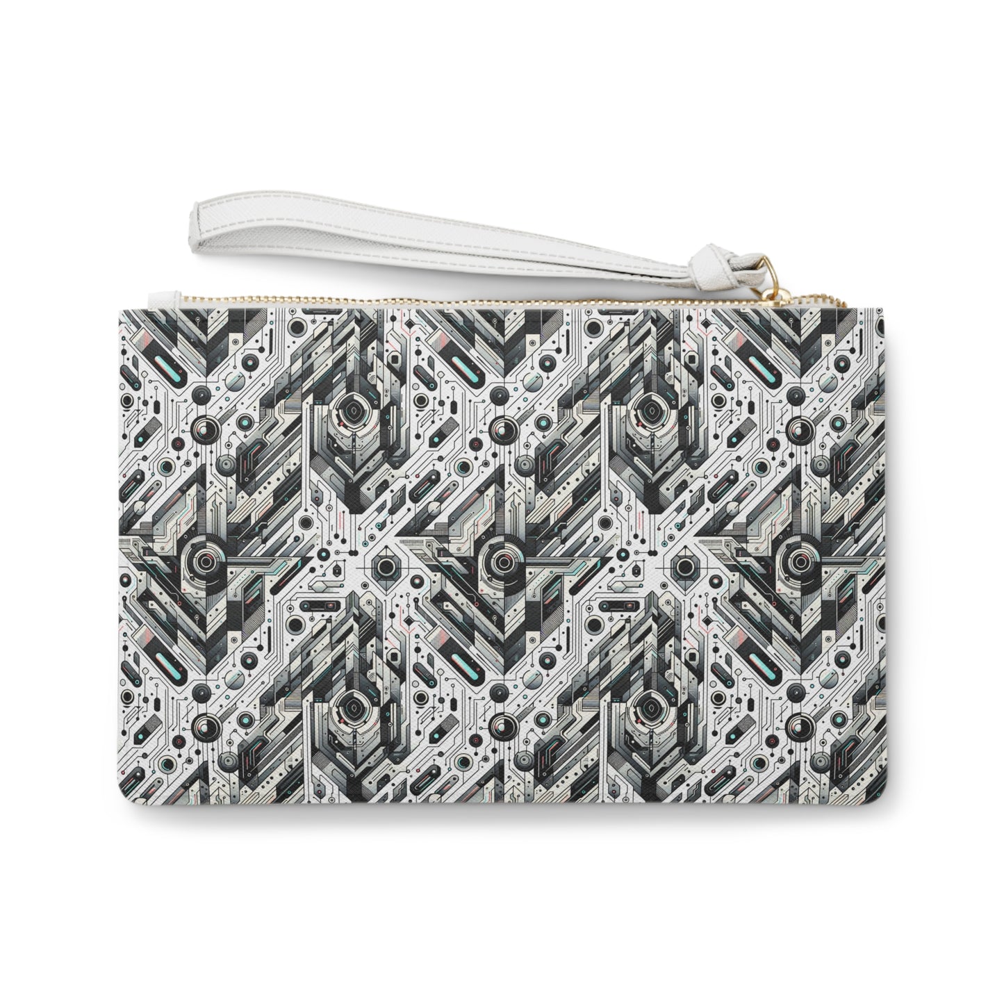 Tech-Infused Streetwear Tech-Forward Minimalism Clutch Bag - 8404 Design-51