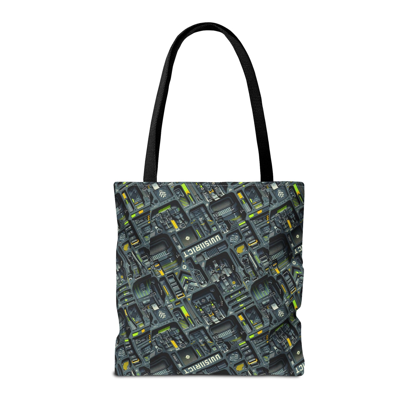 Tech Utility Streetwear Futuristic Tech-Forward Tote Bag - 8404 Design-47
